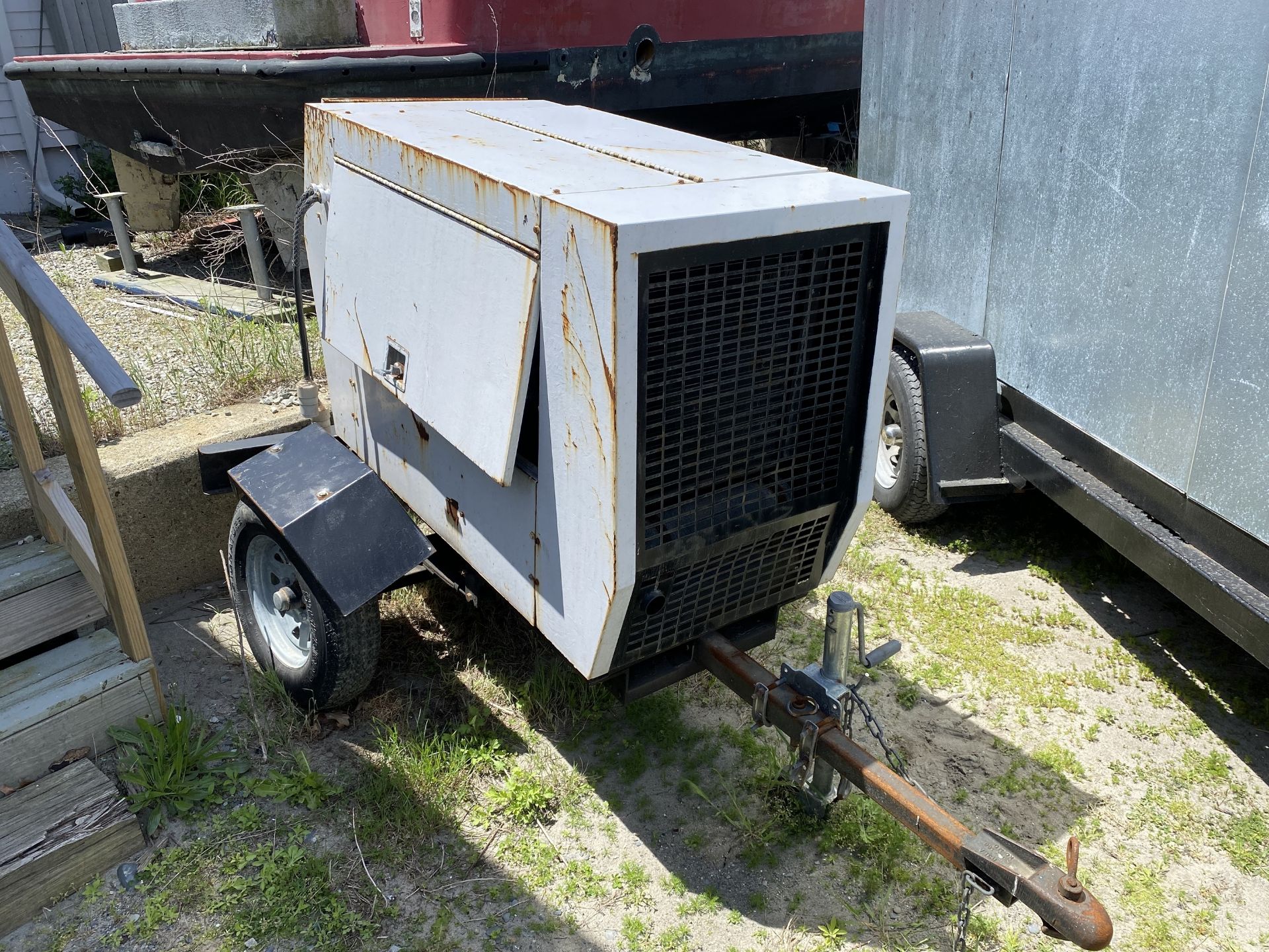 Isuzu Towable Generator, 4 Cylinder Diesel, Hrs: 7,713