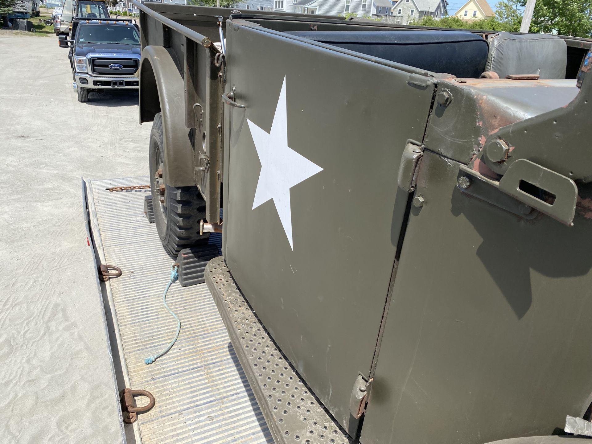 1953 Dodge M37 Weapons Carrier Army Truck, 6 Cylinder Flat Head, Gas, 4 Speed, Front Winch, - Image 11 of 12