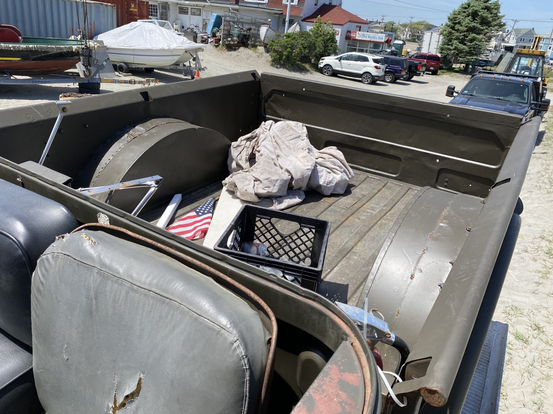 1953 Dodge M37 Weapons Carrier Army Truck, 6 Cylinder Flat Head, Gas, 4 Speed, Front Winch, - Image 10 of 12