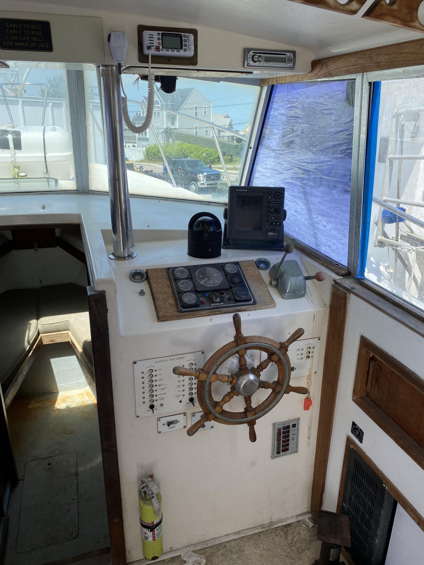 Maine Coaster Henrique Boat Works Tuna Boat, "CHUNKA", with Cat Diesel 3126 Marine Power, 1486 - Image 10 of 19