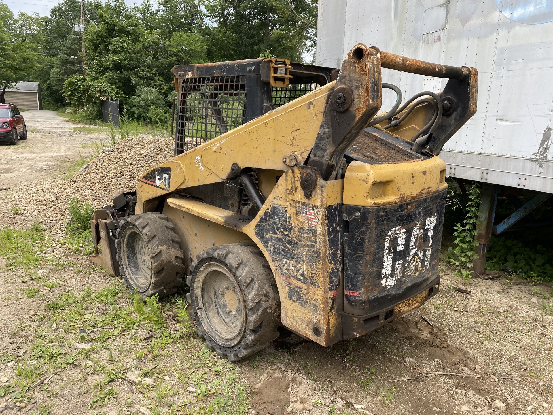 CAT 262 Rubber Tired Skid Steer, Diesel, w/60" Grapple Bucket, Hrs: 2,158, P/N: 00262KCED01186 ( - Image 3 of 11