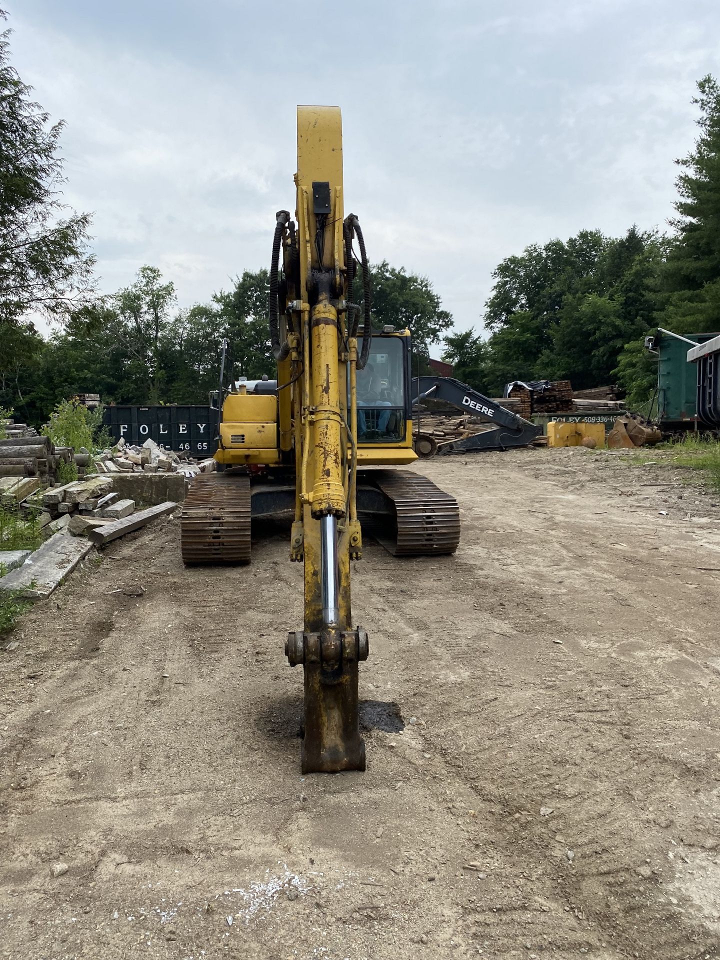 Komatsu PC220LC8 Track Excavator, AC/Heat, Radio, Fuly Enclosed Cabin (All Glass Good) Hrs: 13, - Image 3 of 8