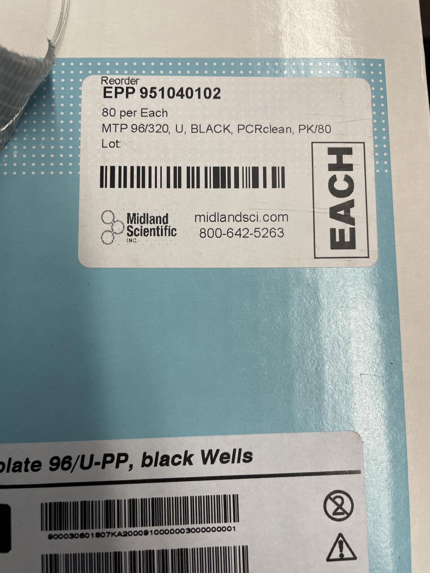 Eppendorf PCR Clean #EPP951040102 (New In Box) (TO BE PICKED UP IN HOLBROOK, MA) - Image 2 of 2