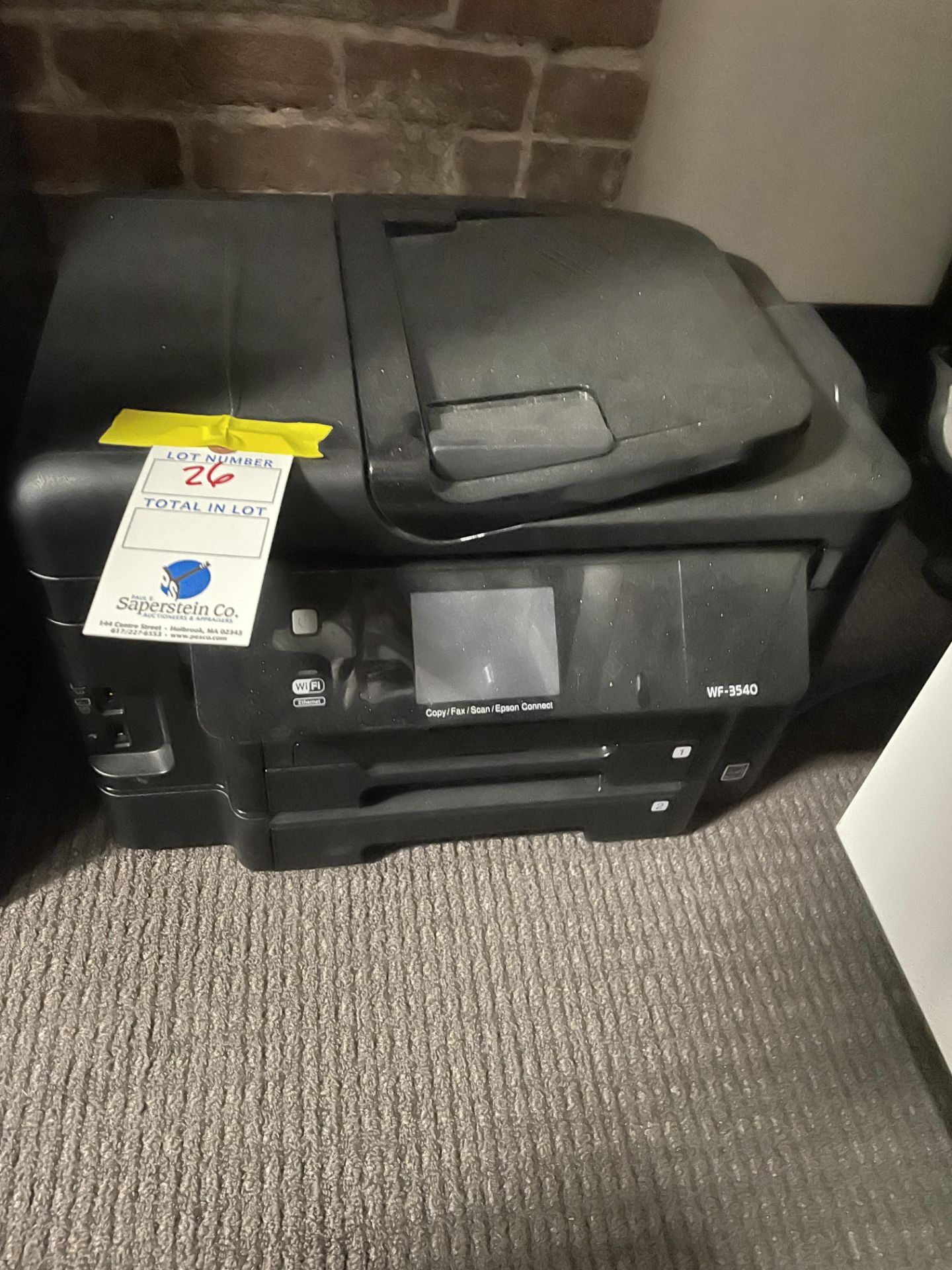 Epson #WF3540 All In One