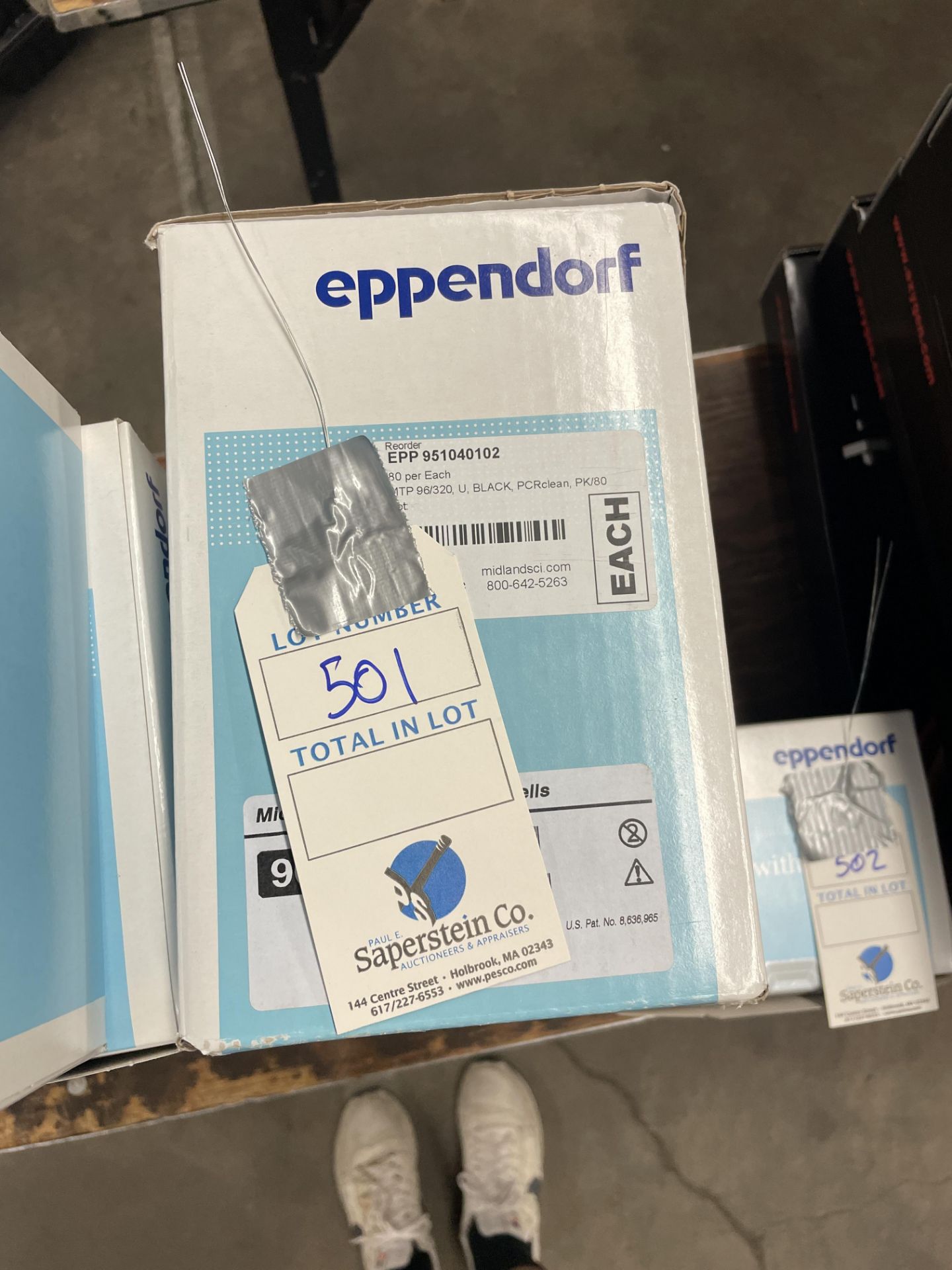 Eppendorf PCR Clean #EPP951040102 (New In Box) (TO BE PICKED UP IN HOLBROOK, MA)