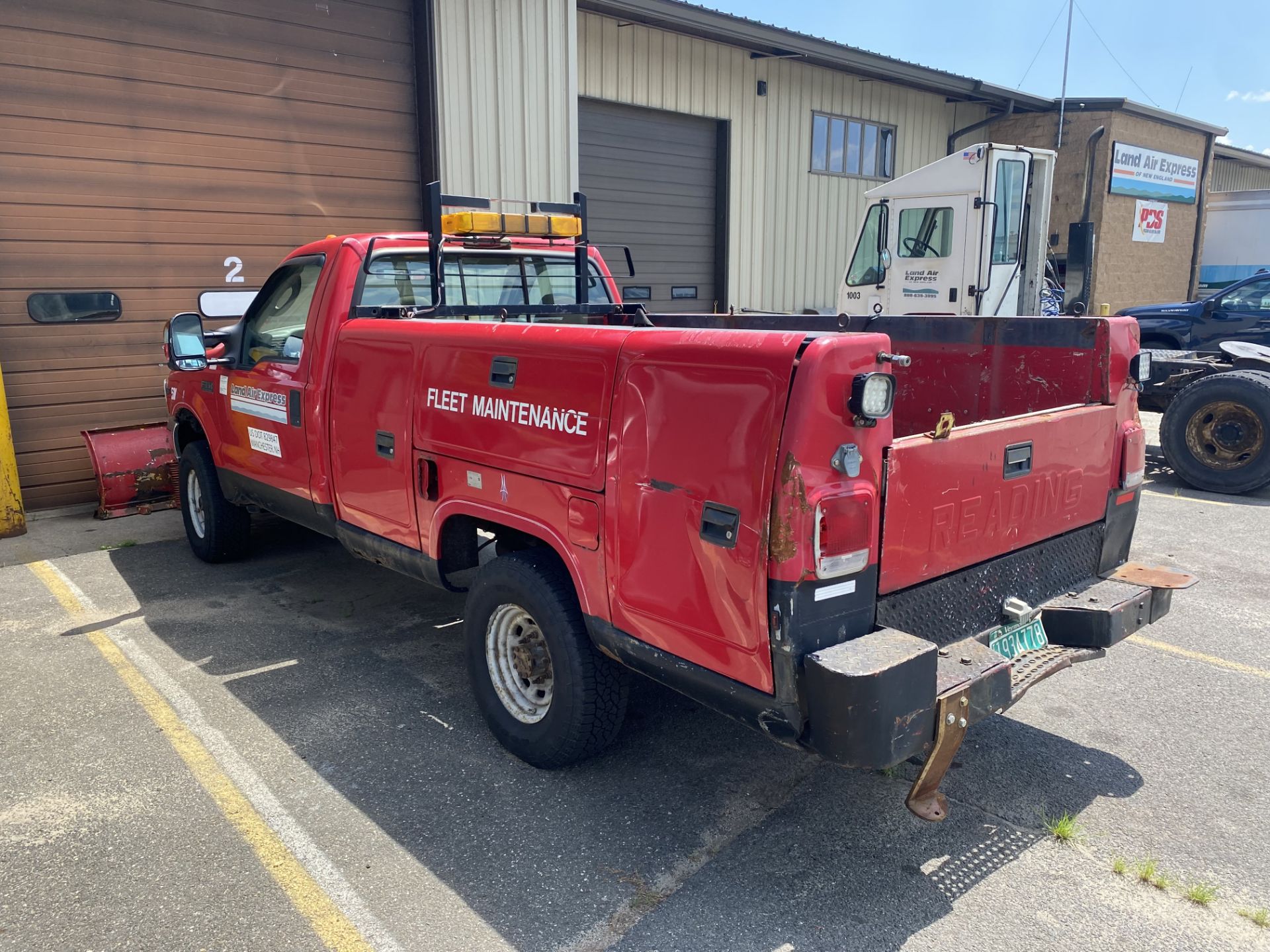 2003 Ford F350 Utility Body Pickup Truck, 2 Door, 4 x 4, Triton V10 Gas w/8' Plow Odom: 143,175, VIN - Image 2 of 6