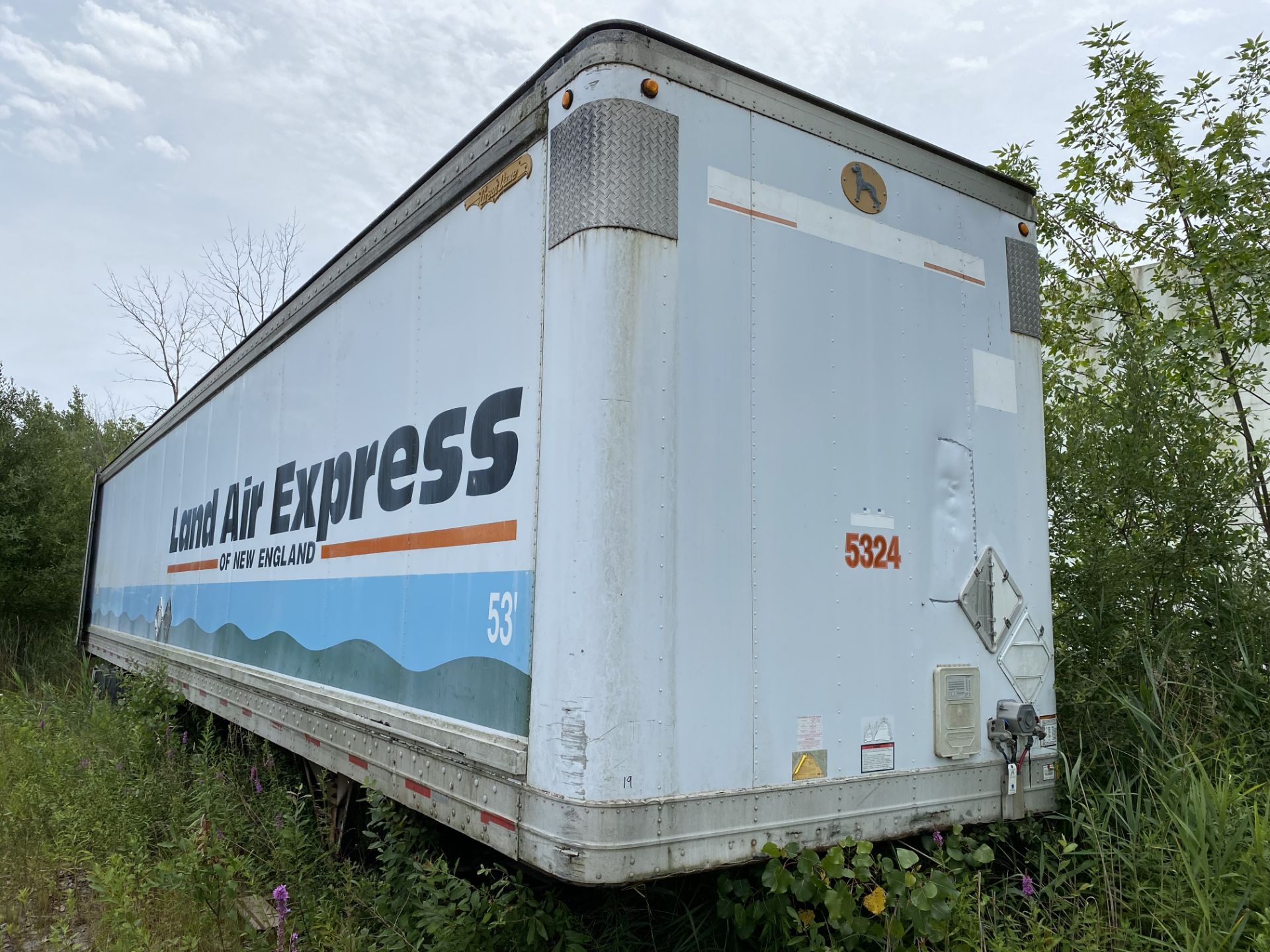 2000 Great Dane 53' Trailer, Vin#: 1GRAA0620YB086104 (Unit #: 5324) (ITEM LOCATED IN TONAWANDA (