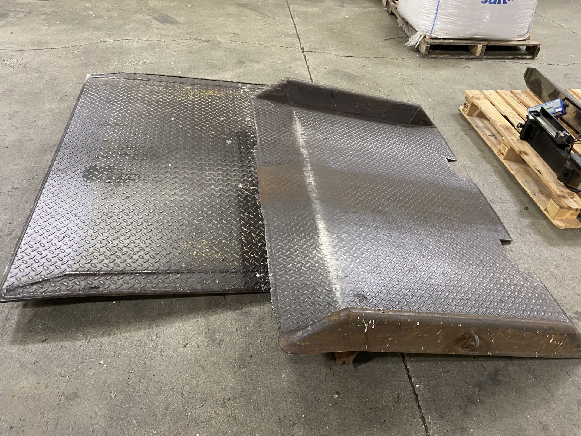 (3) Steel Heavy Duty Dock Plates