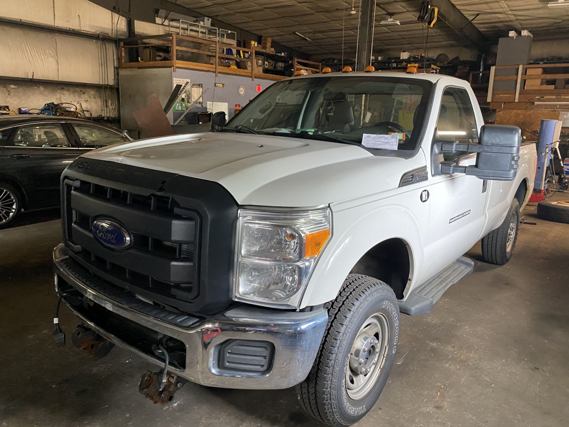 2012 Ford F250, 4 x 4, Reg Cab, Gas, w/Blizzard 8' Plow, Power Hitch 2 w/ In Cab Control, ODOM: - Image 2 of 5