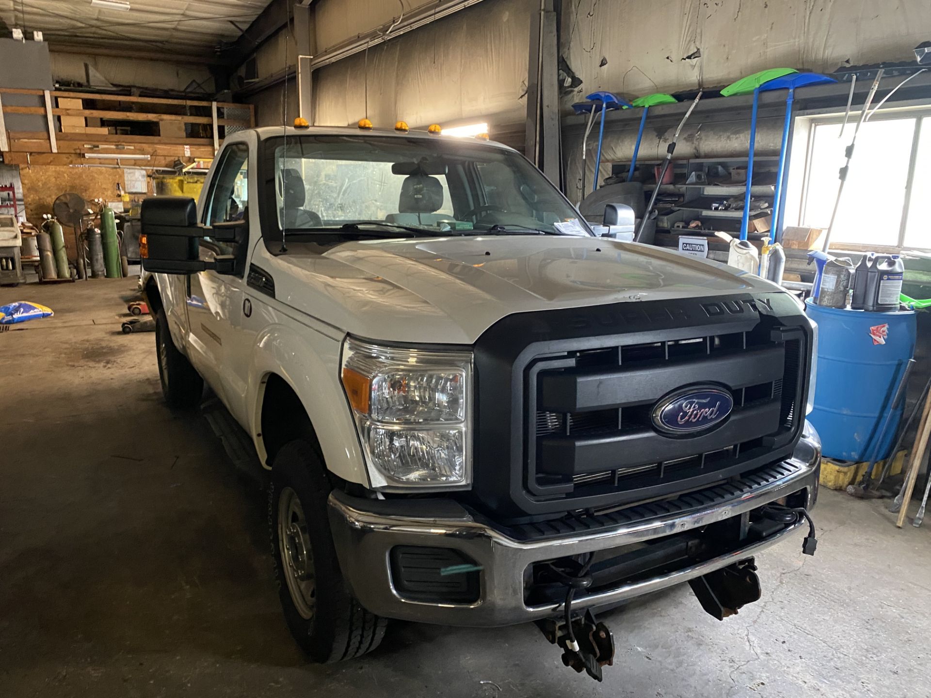 2012 Ford F250, 4 x 4, Reg Cab, Gas, w/Blizzard 8' Plow, Power Hitch 2 w/ In Cab Control, ODOM: