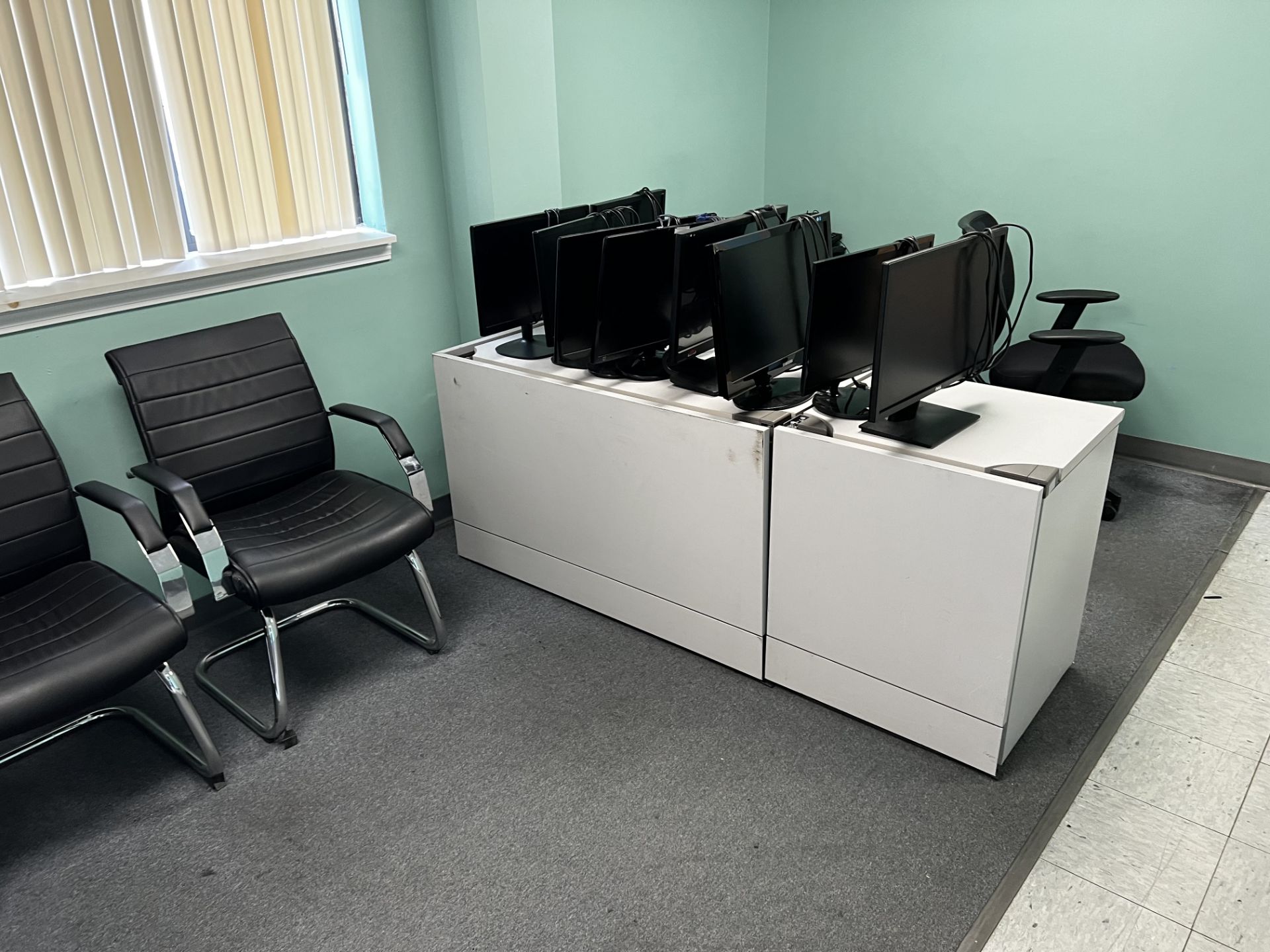 {LOT} All Office Furniture Including: (11) Asst files, (20) Asst Side & Office Chairs, (6) Asst - Image 4 of 8