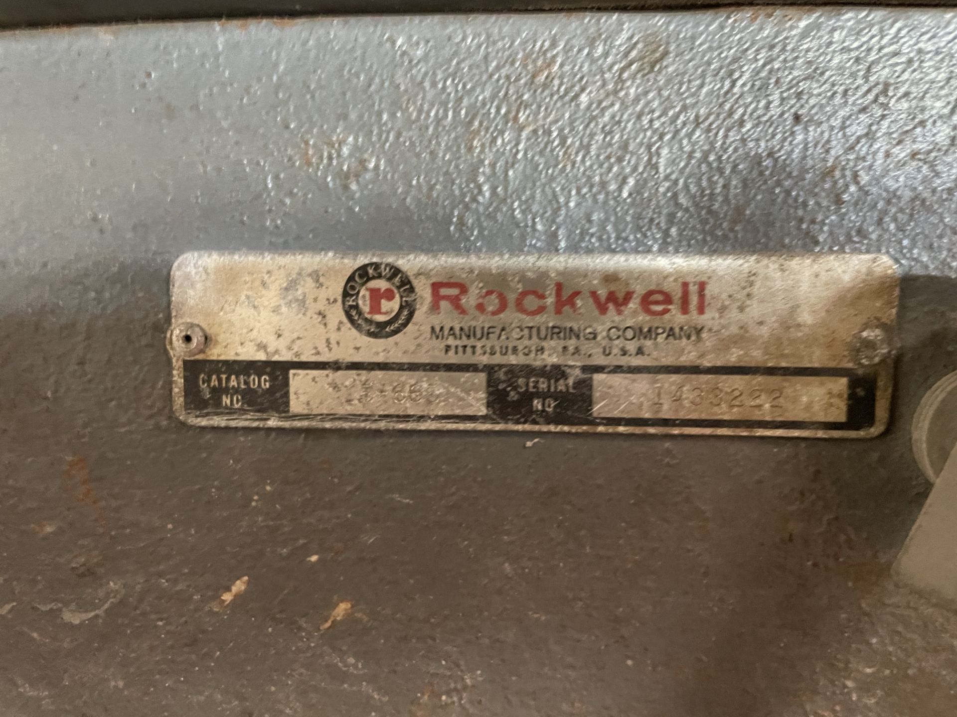 {LOT} Parts Cleaner, Pedestal Grinder, & Rockwell Drill Press - Image 2 of 2