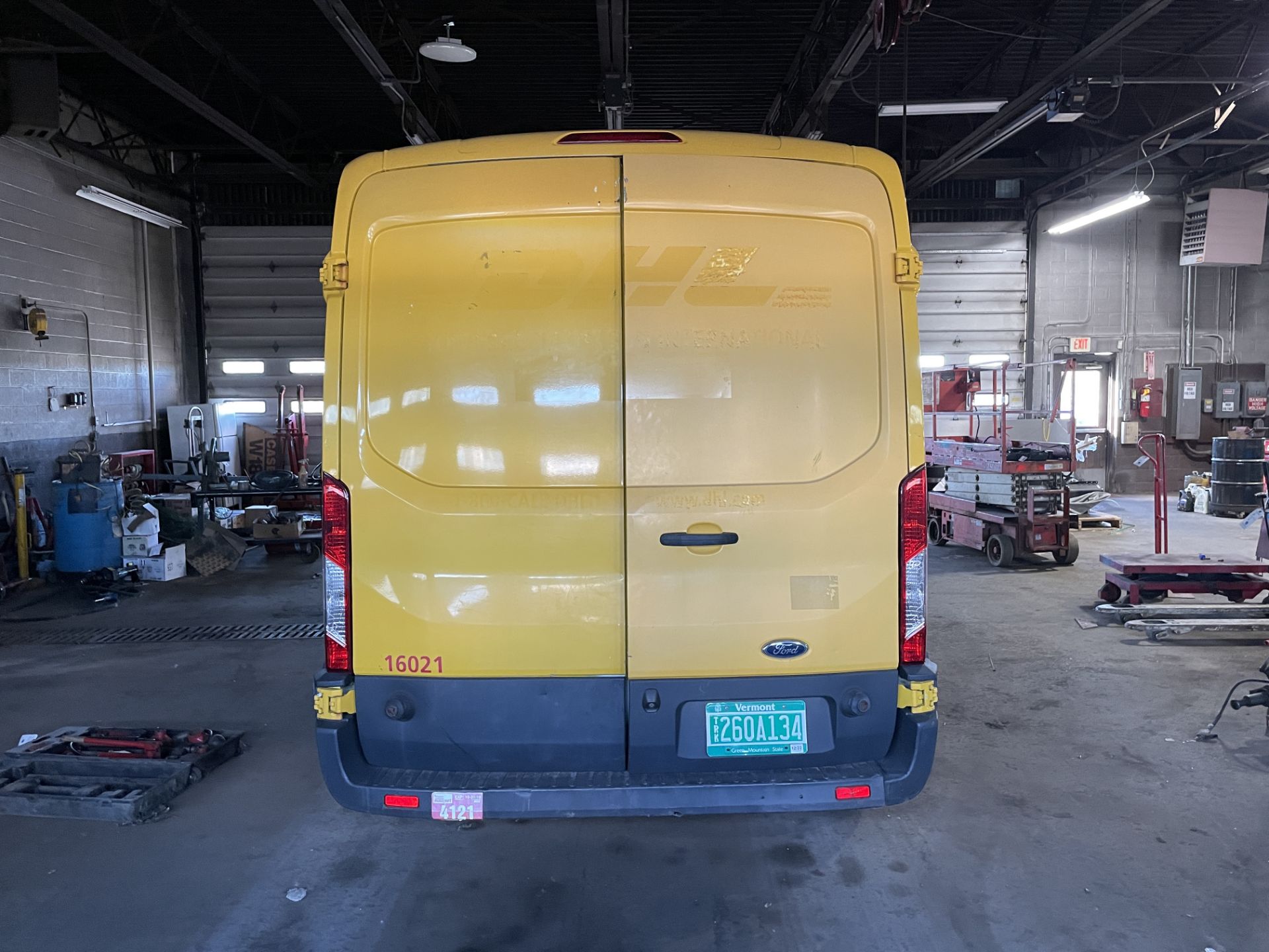 2016 Ford Transit High Back Cargo Van, Gas Toolchest, Side Racks, Sliding Side Door, Rear Barn - Image 3 of 19