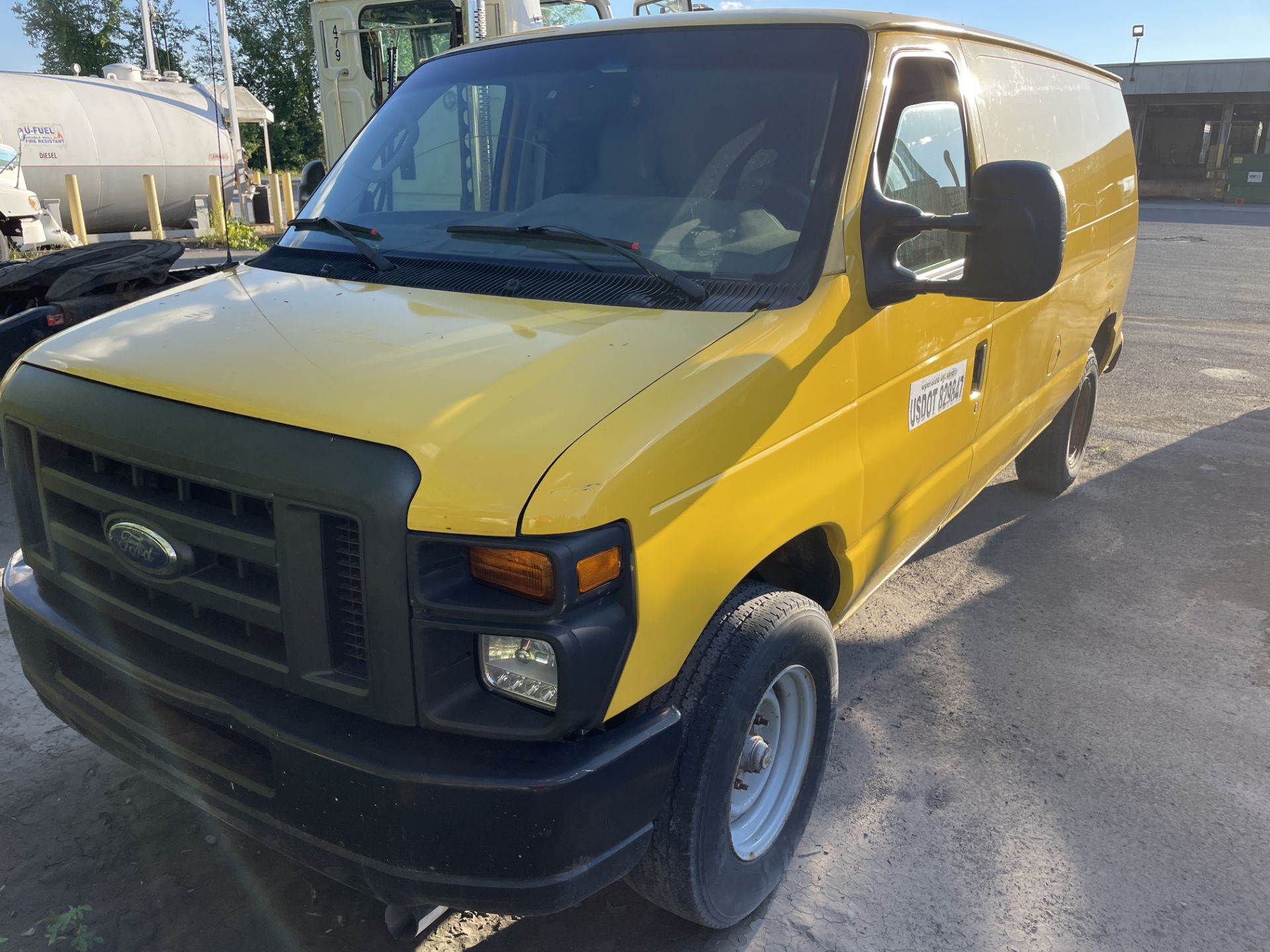 2011 Ford E-250 E Series Cargo Van Service Truck, Gas, Odom: 305,960 w/Rear Cabinet - Image 2 of 15