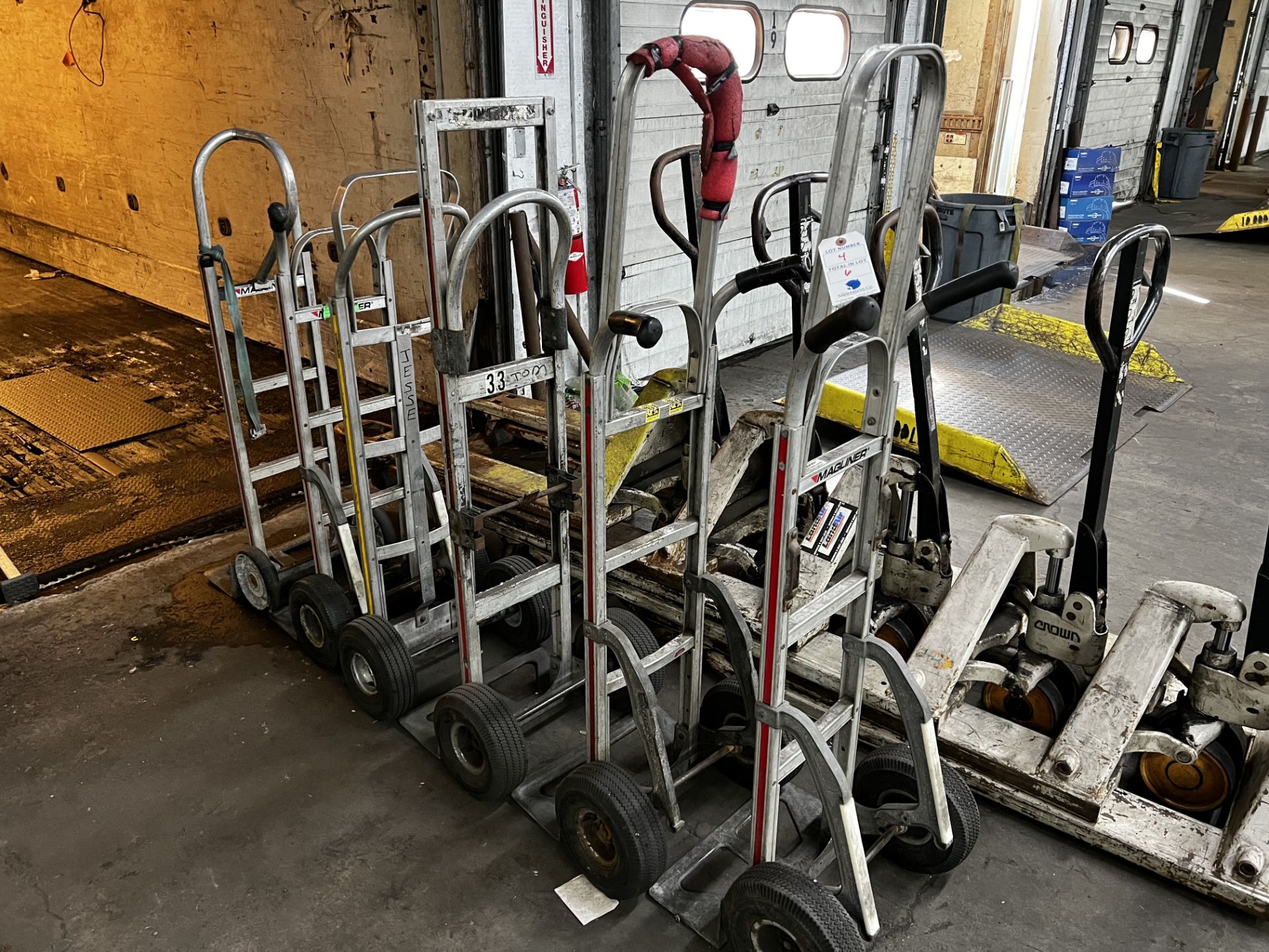 (6) Asst. Hand Trucks & Pallet Jacks - Image 2 of 2