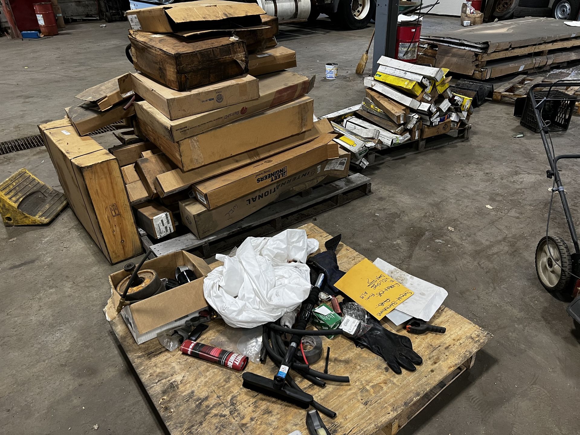 {LOT} Truck Parts on Skids - Pictured - Image 2 of 3