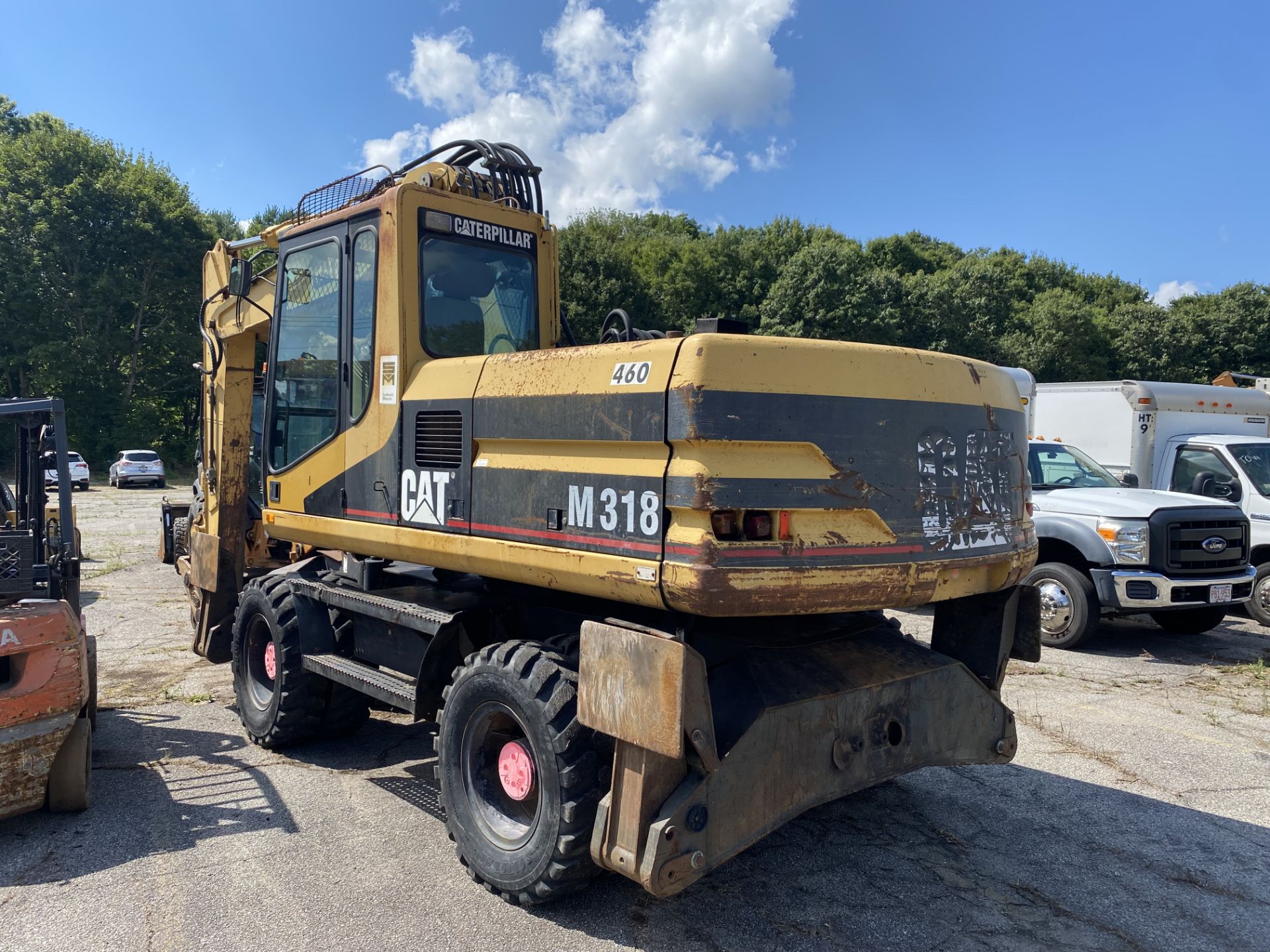 1999 CAT M318 Rubber Tired Excavator, 8 Wheel, Outriggers, Cat 3116T Motor, Hrs: 6,027, P/N: - Image 3 of 5