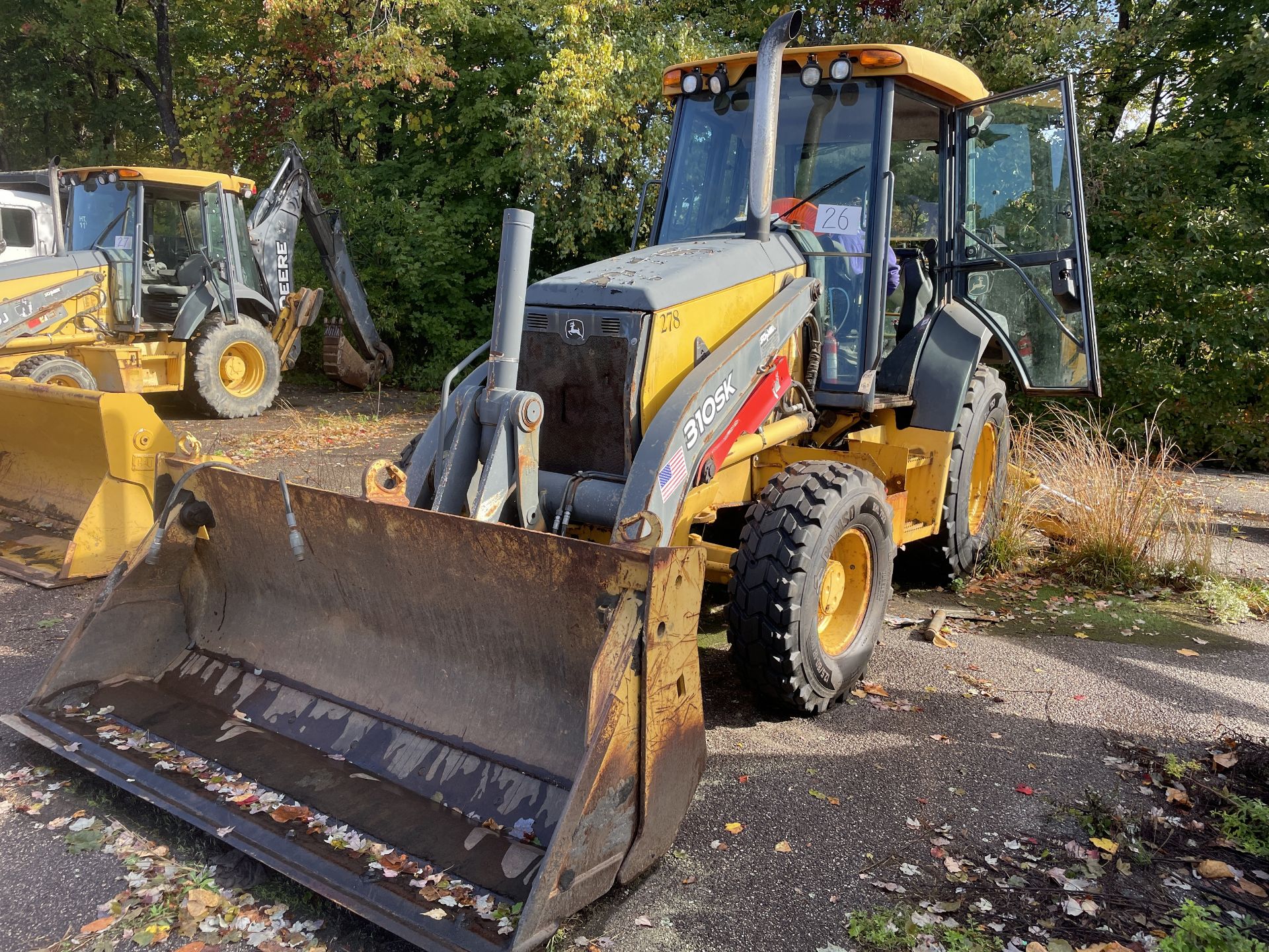 2012 John Deere 310 SK Backhoe/Loader, Extendahoe, 85" 4 in 1 Bucket, 18" Digging Bucket, Hrs: 6,