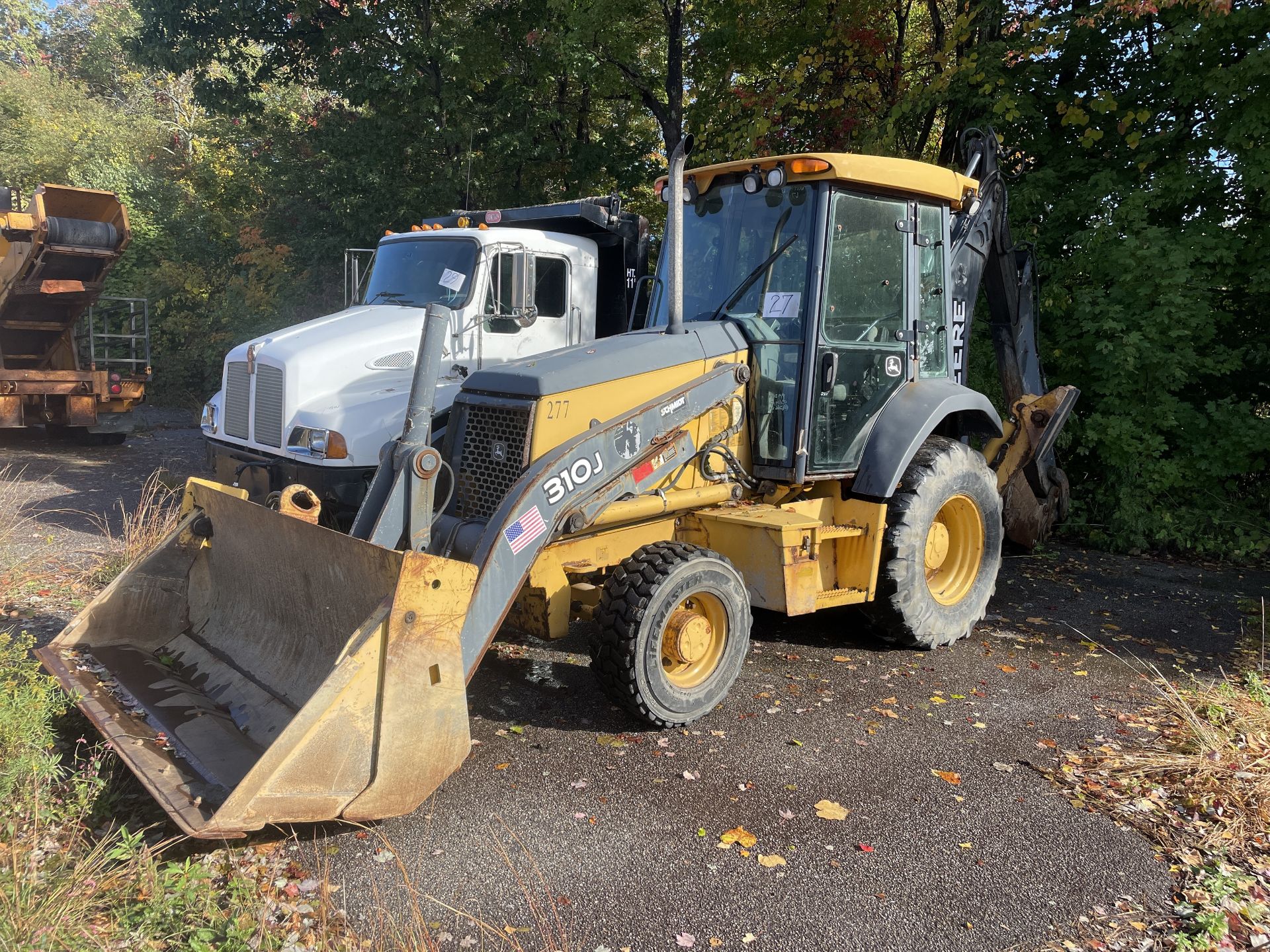 2011 John Deere 310J Backhoe/Loader, Extendahoe, 4 x 4, 85" 4 in 1 Bucket, 11" Digging Bucket,