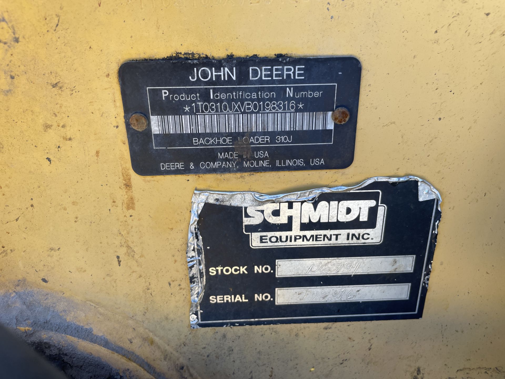 2011 John Deere 310J Backhoe/Loader, Extendahoe, 4 x 4, 85" 4 in 1 Bucket, 10.5" Rear Bucket, Hrs: - Image 5 of 6