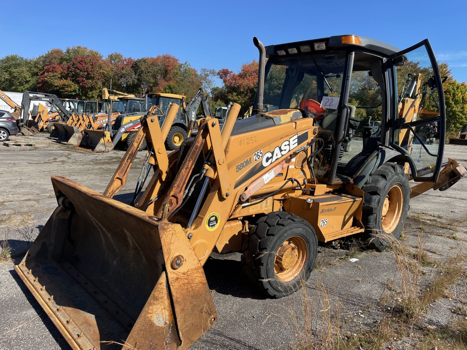 2008 Case 580M Series 3, Loader/Backhoe, Extendahoe, 4 x 4, 82" 4 in 1 Bucket, Hrs: 2,605, P/N: