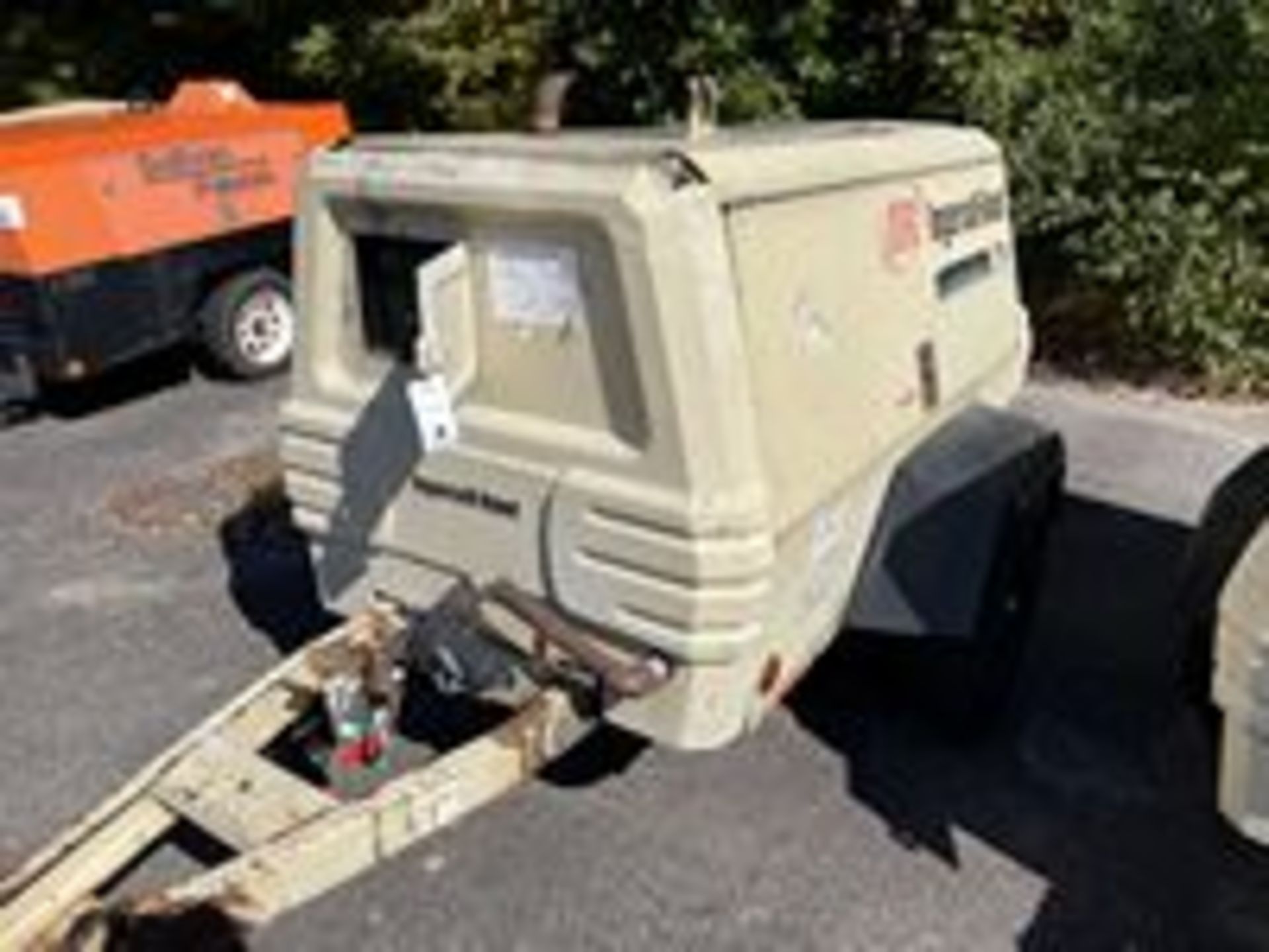 2003 Ingersoll Rand 185 Towable Air Compressor, Pintle Hitch, Hrs: 2,684, Vin#: 335269UBN221(DEAD BA - Image 6 of 11