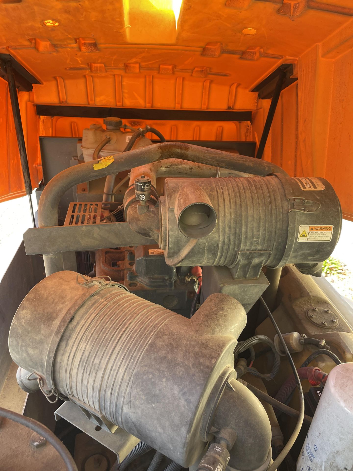 2015 Atlas Copco XAS185 Towable Air Compressor, Kubota Motor, Hrs: 1,081, (STARTS) - Image 4 of 6