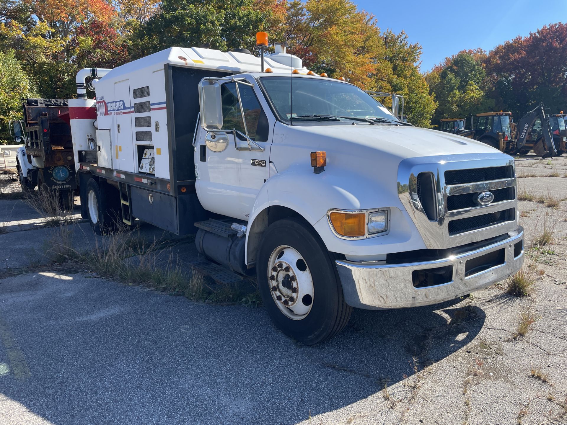 2005 Ford F650 XLT Super Duty 6 Wheel Vacuum Truck w/Vac Masters 4000 Vacuum System, CAT Diesel - Image 3 of 20