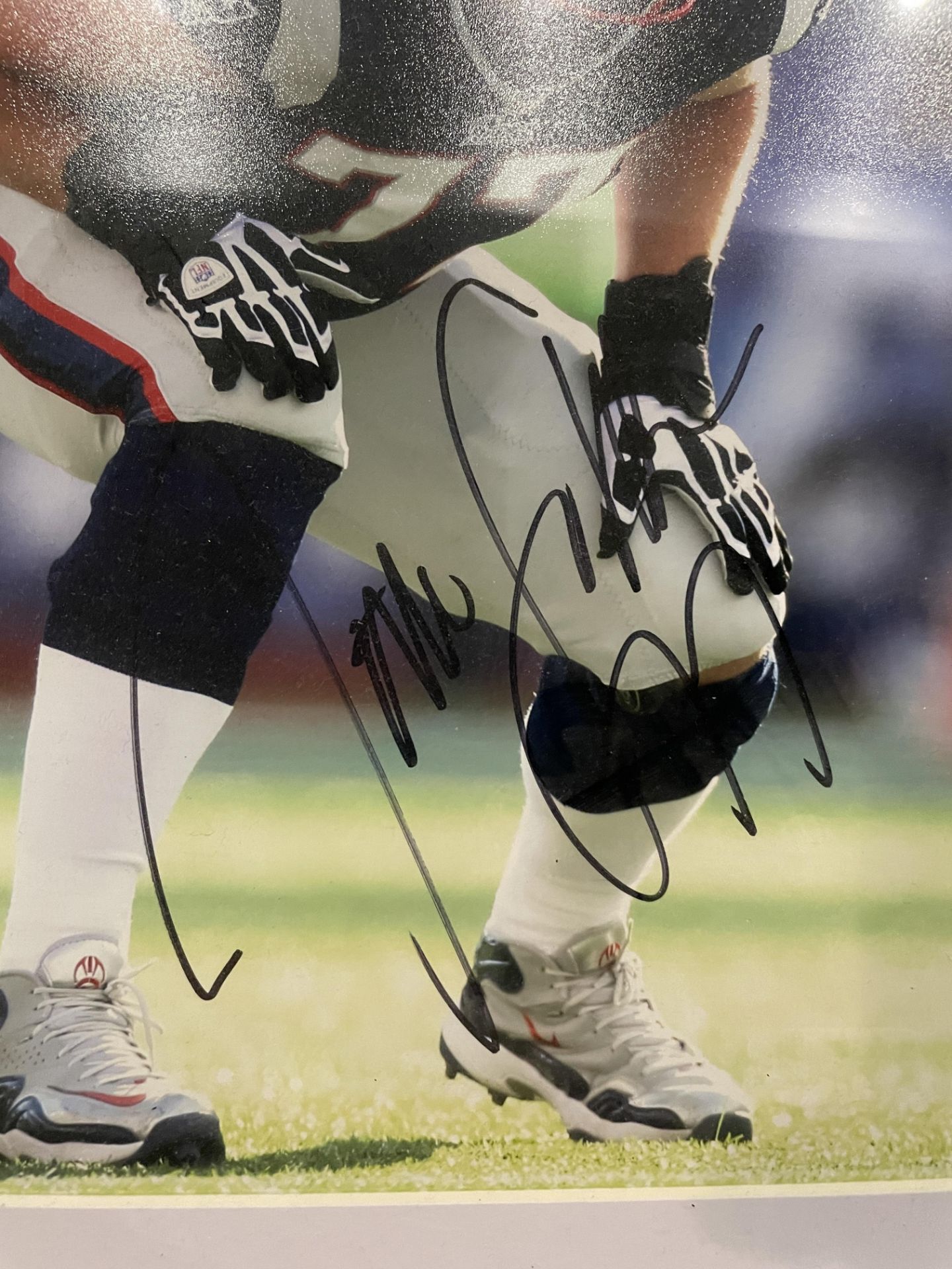 Patriots Player Nate Solder #77 Signed Photo 11"x14" - Image 2 of 2