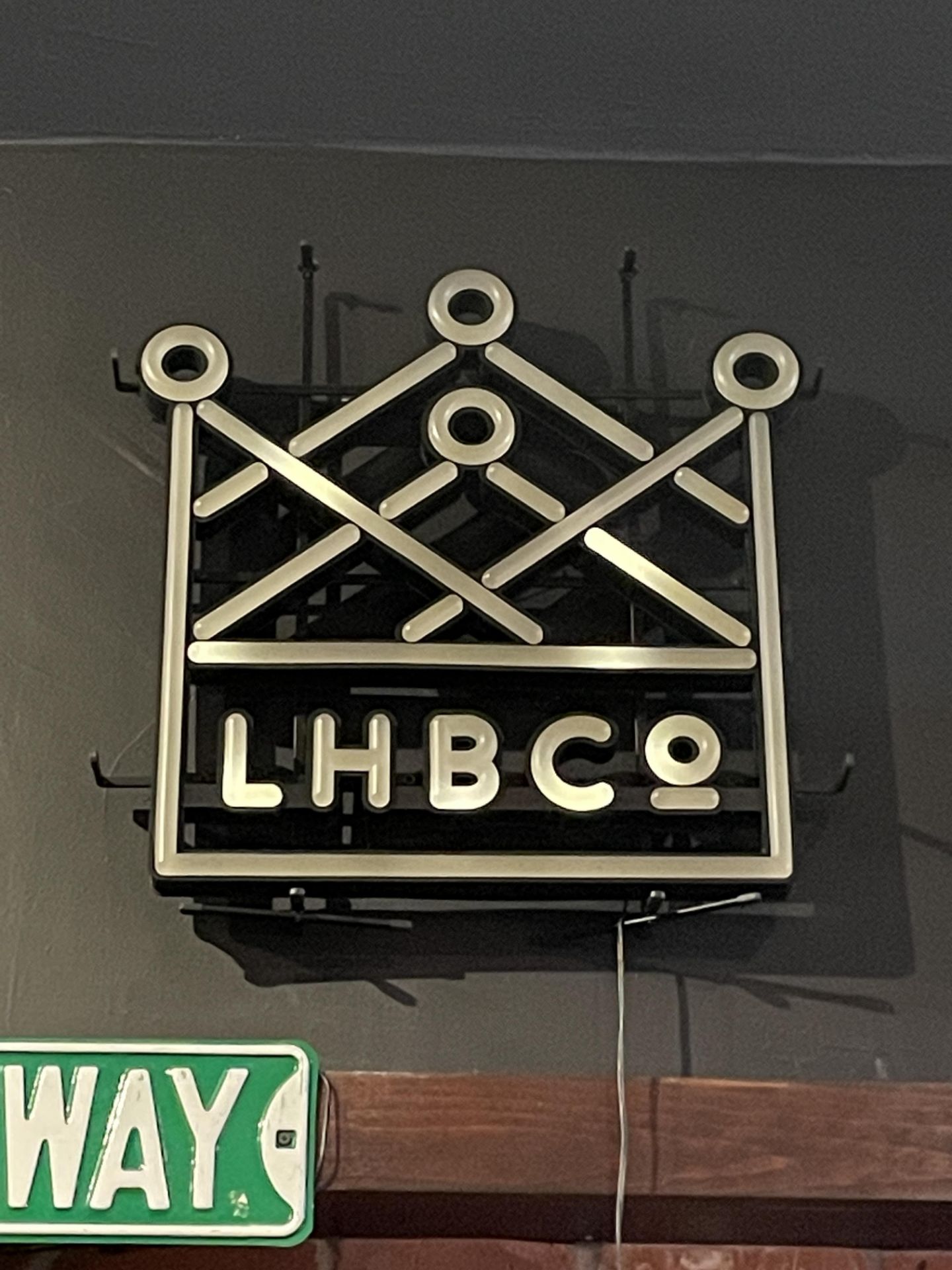 Lord Hobo Co. Illuminated Sign