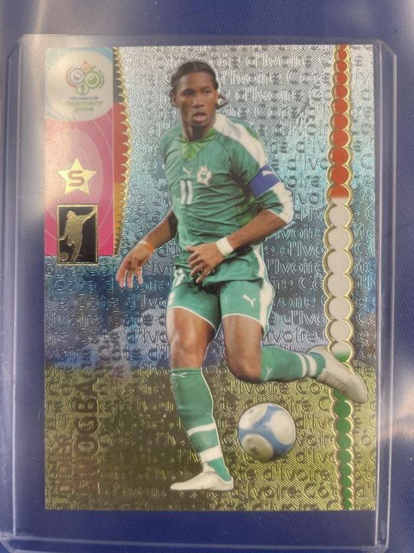 Panini Didier Drogba Chelsea England Player Card #74