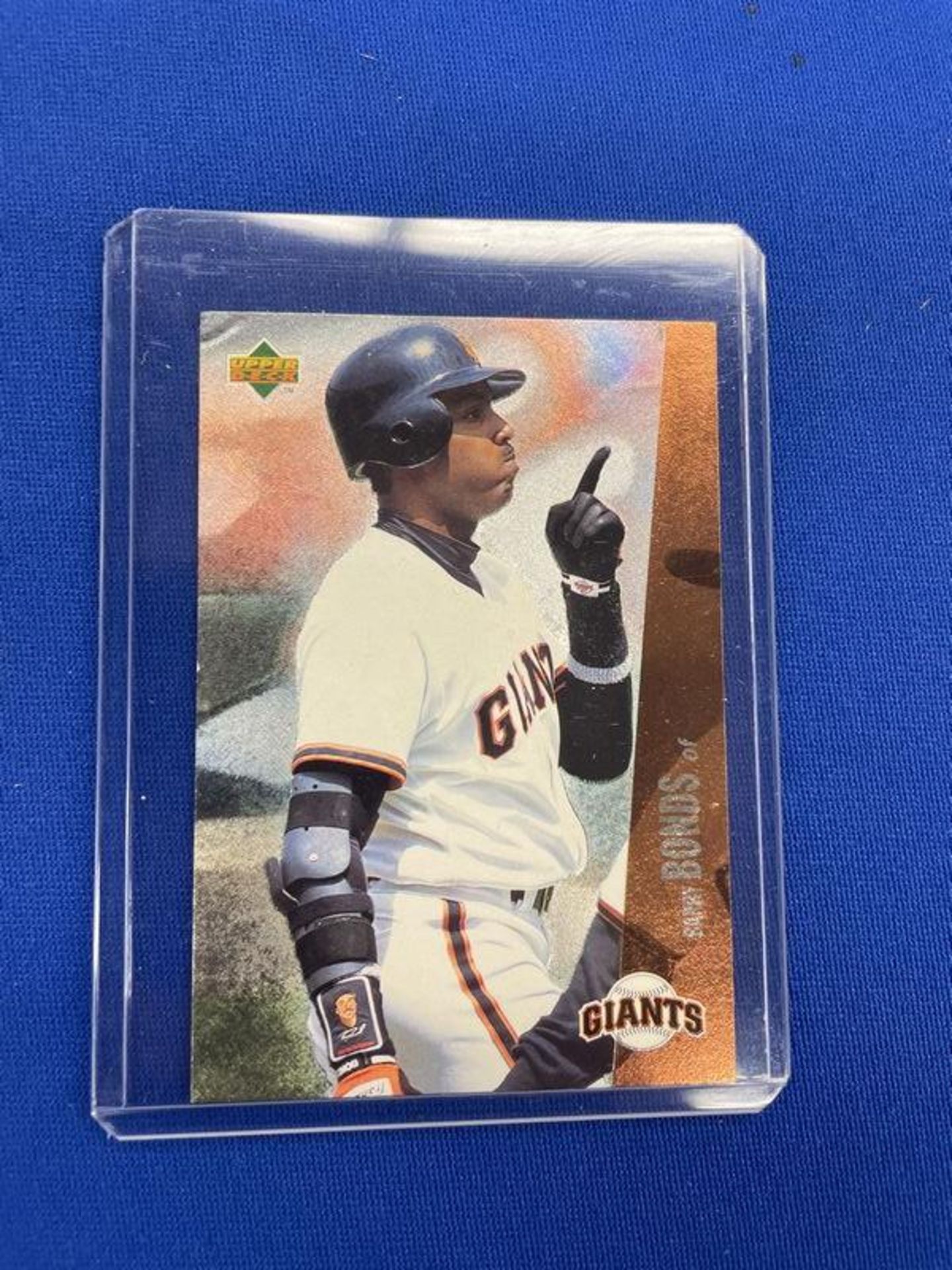 Barry Bonds Upper Deck Card, Not Graded #4/498