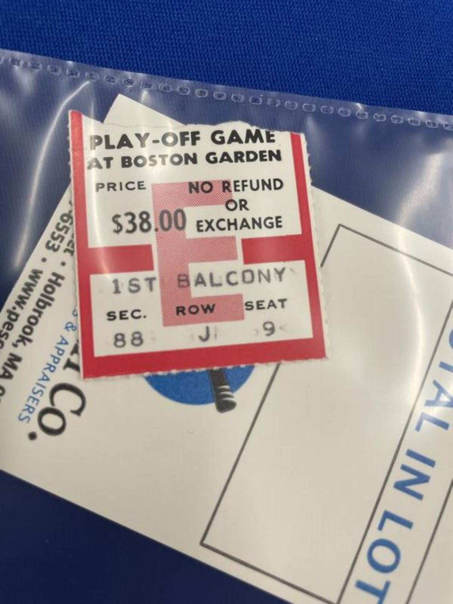 1992 Larry Birds Last Game at The Garden Ticket Stub w/ Press Notes