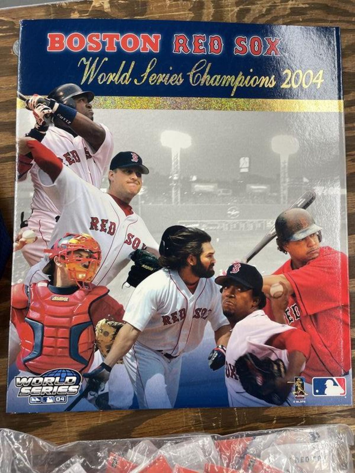 2004 Red Sox World Series Champs Players Pin Set with Book (Unopened)