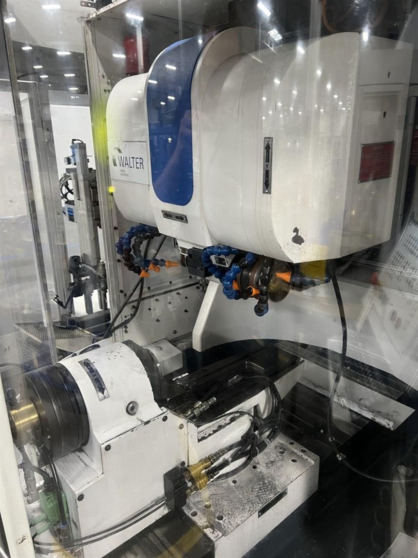 2007 WALTER Helitronic Mini Power CNC 7-Axis Tool & Cutter Grinder, s/n 663110, HMC 600 Control, - Image 8 of 13