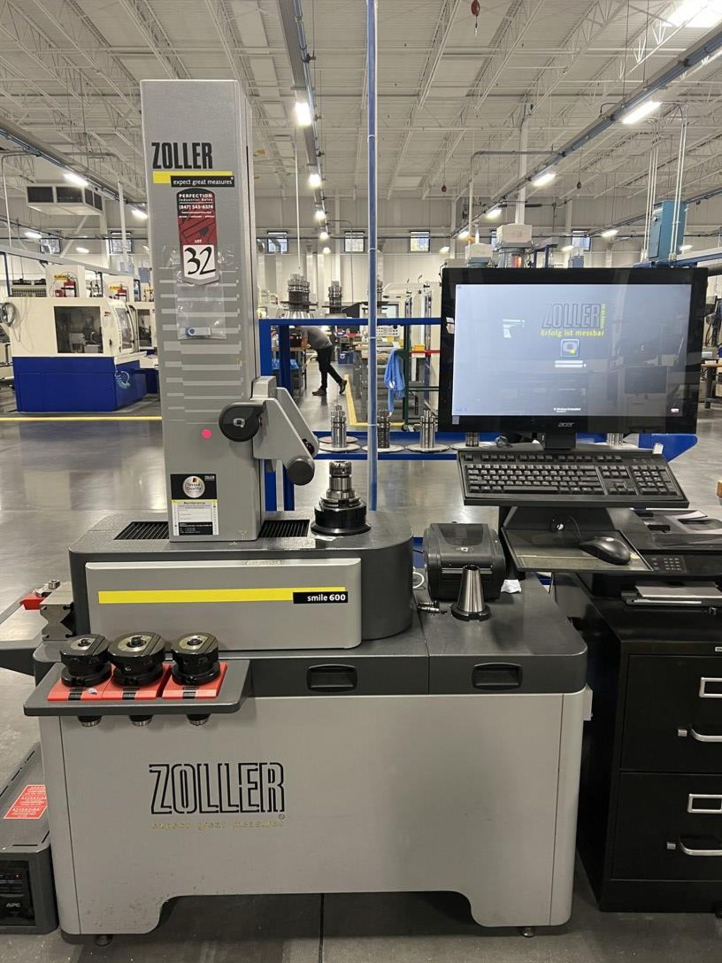 2014 ZOLLER Smile 600 Tool Presetter, s/n SMU642C3-00053