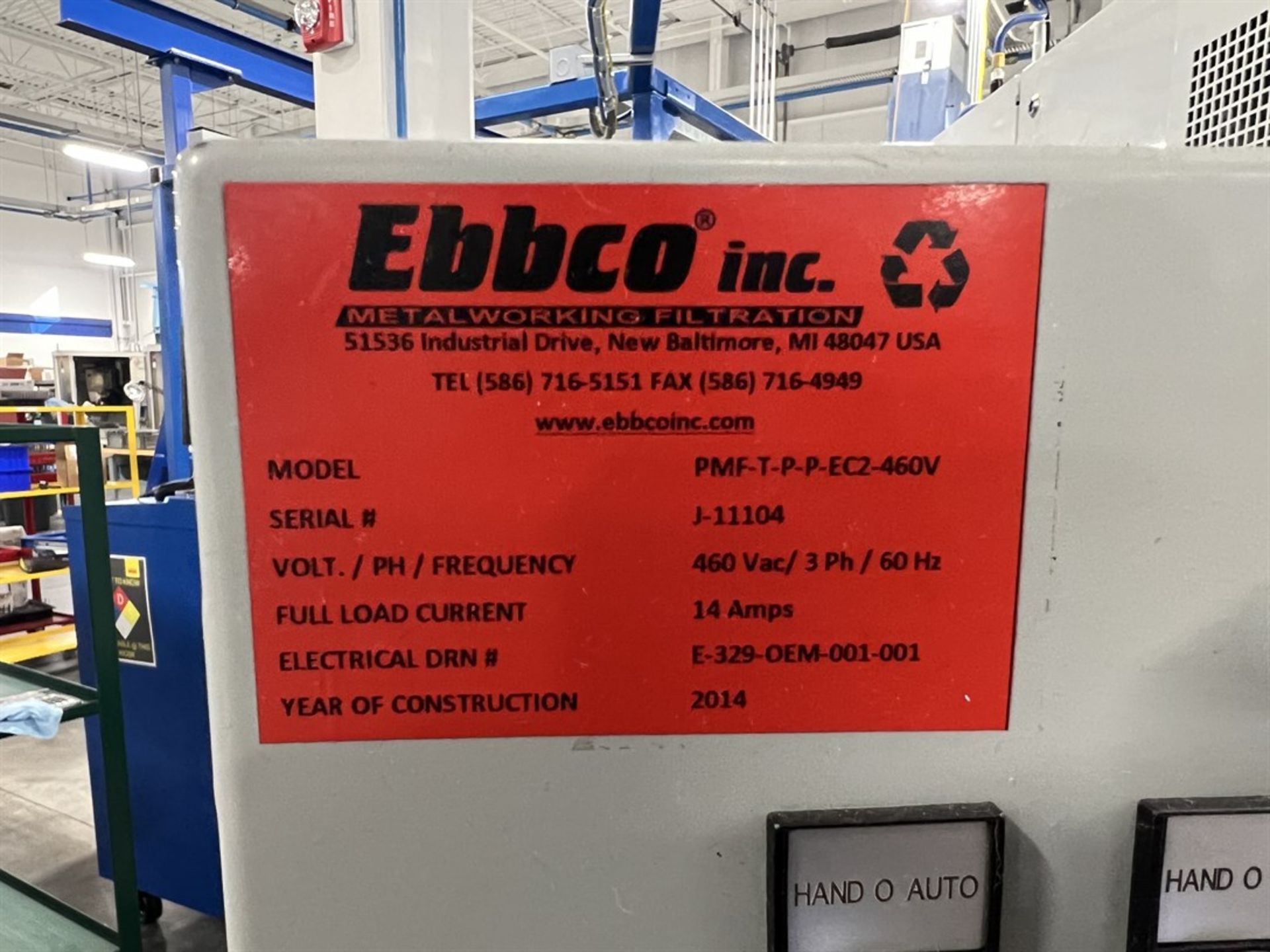 EBBCO Coolant Filtration System - Image 5 of 5