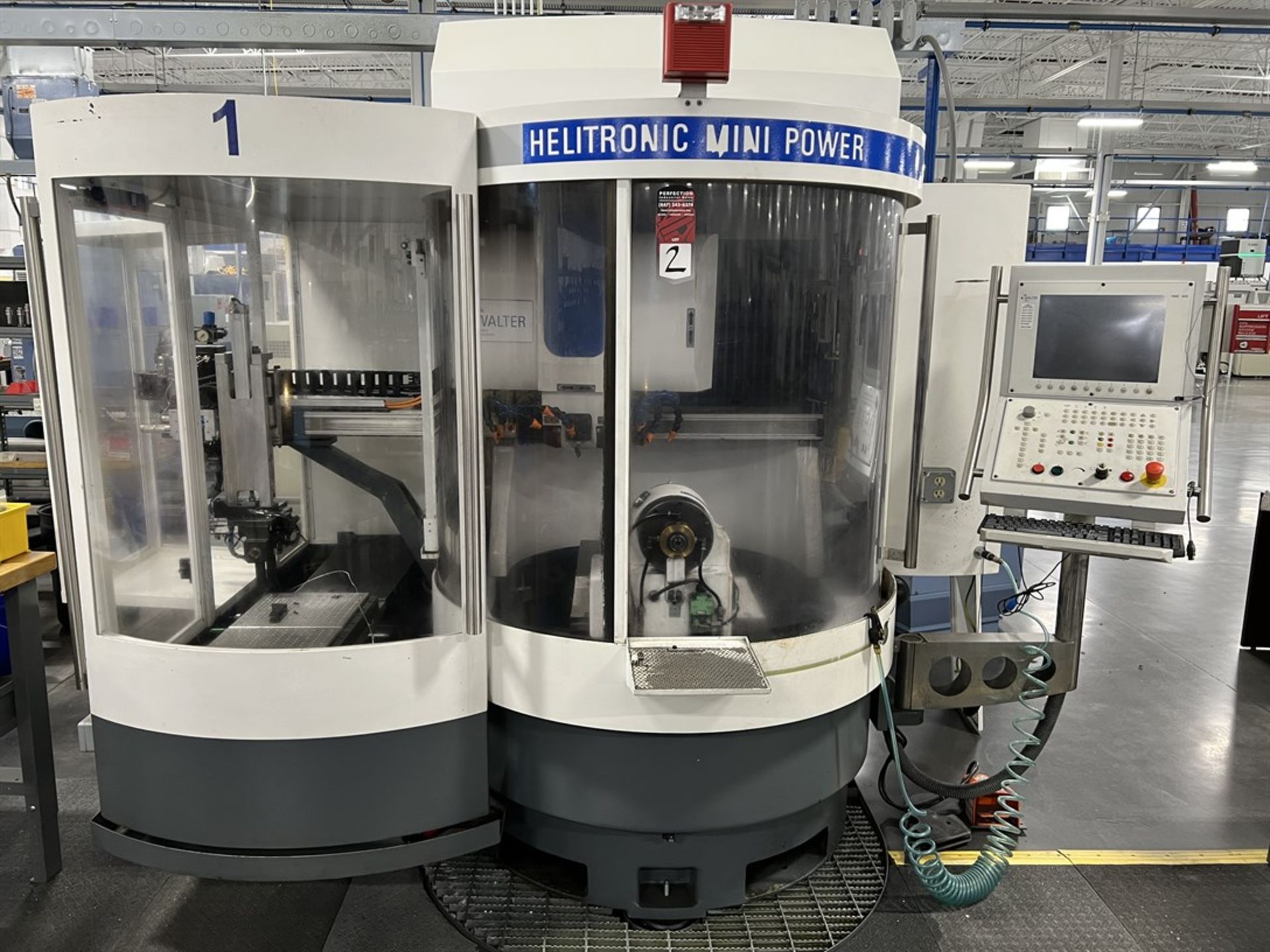 2007 WALTER Helitronic Mini Power CNC 7-Axis Tool & Cutter Grinder, s/n 663109, HMC 600 Control, - Image 2 of 13