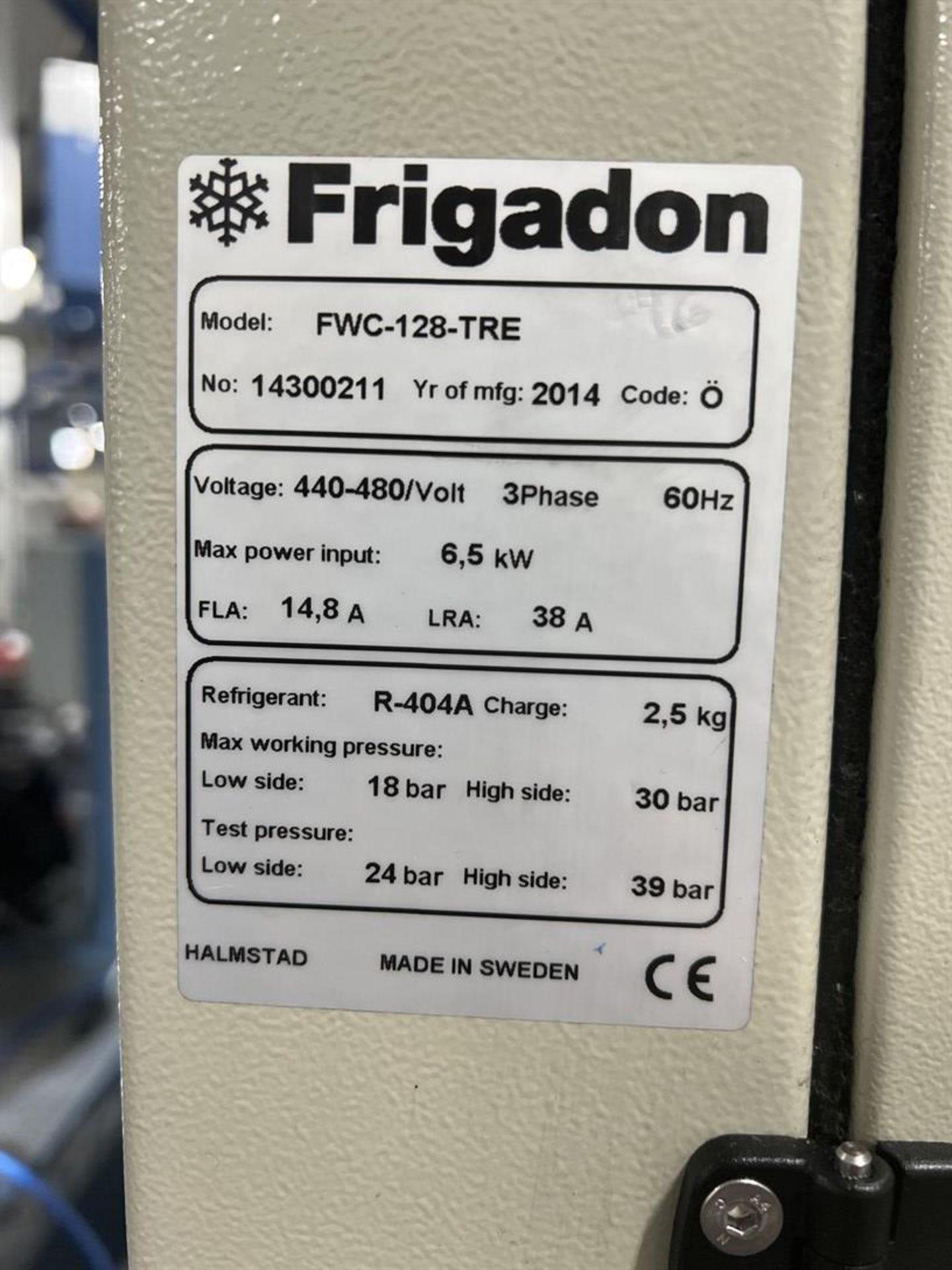 2014 FRIGADON Transor FWC-128-TRE Filter System, s/n 14300211 - Image 5 of 6