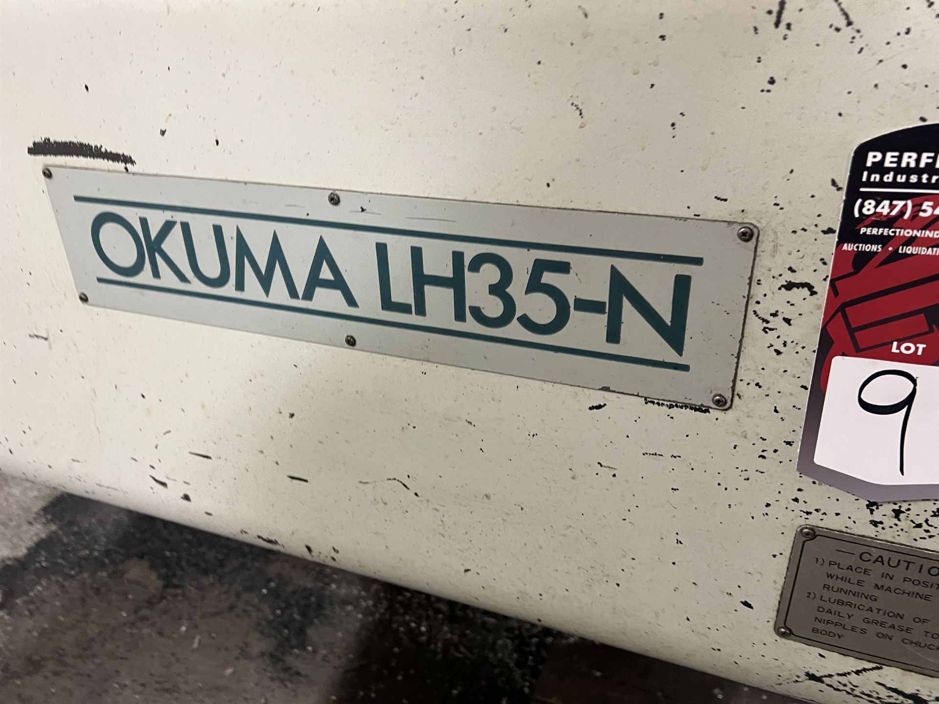 OKUMA LH35-N CNC Turning Center s/n 5702-1786, OSP3000 Control, Kitagawa B-18 8" 3-Jaw Chuck, 4- - Image 10 of 13