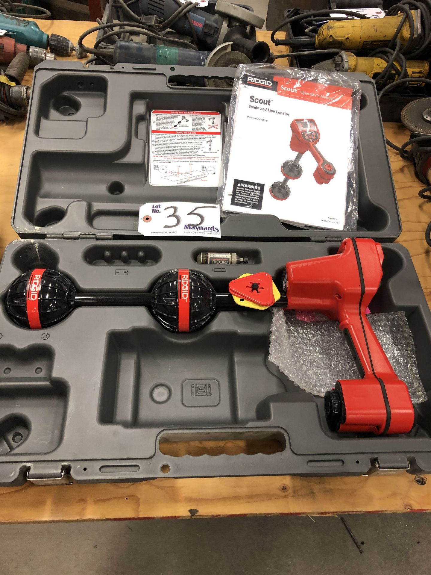 RIDGID Navitrack Line Locator