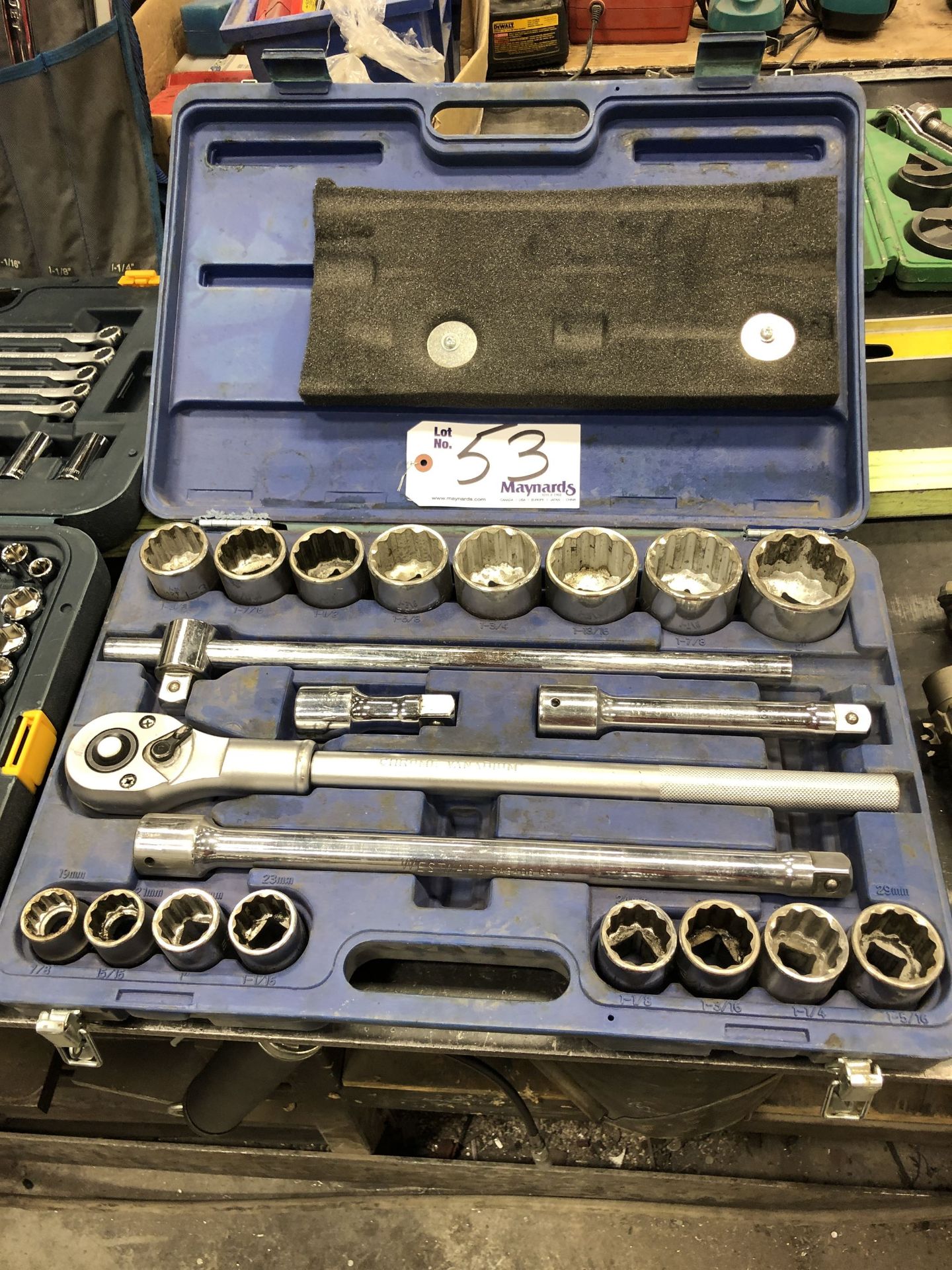 WESTWARD SK3421 21-Piece Socket Set