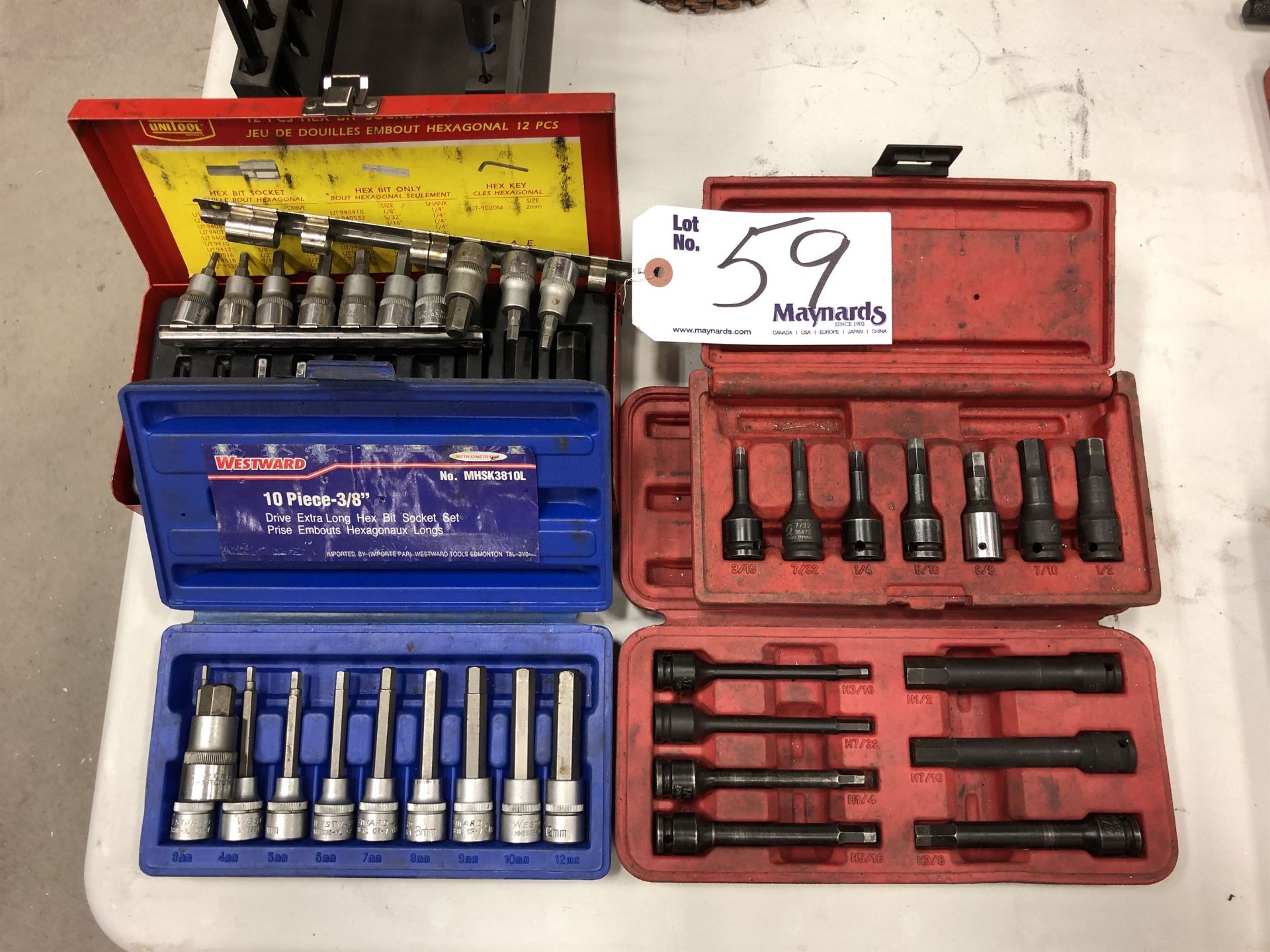 Lot of Sockets and T-Handles