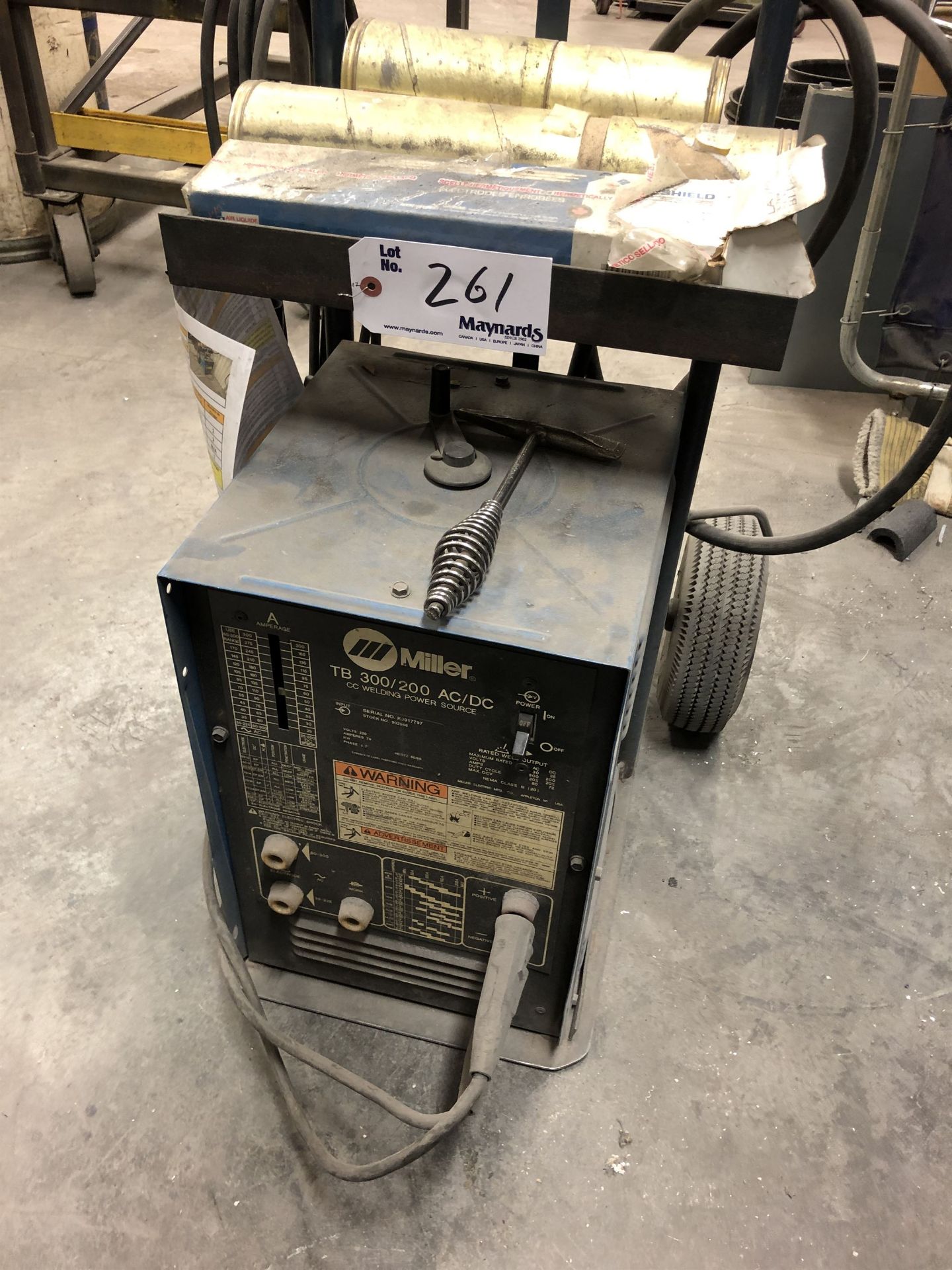 MILLER TB300/200 AC/DC Stick Welder