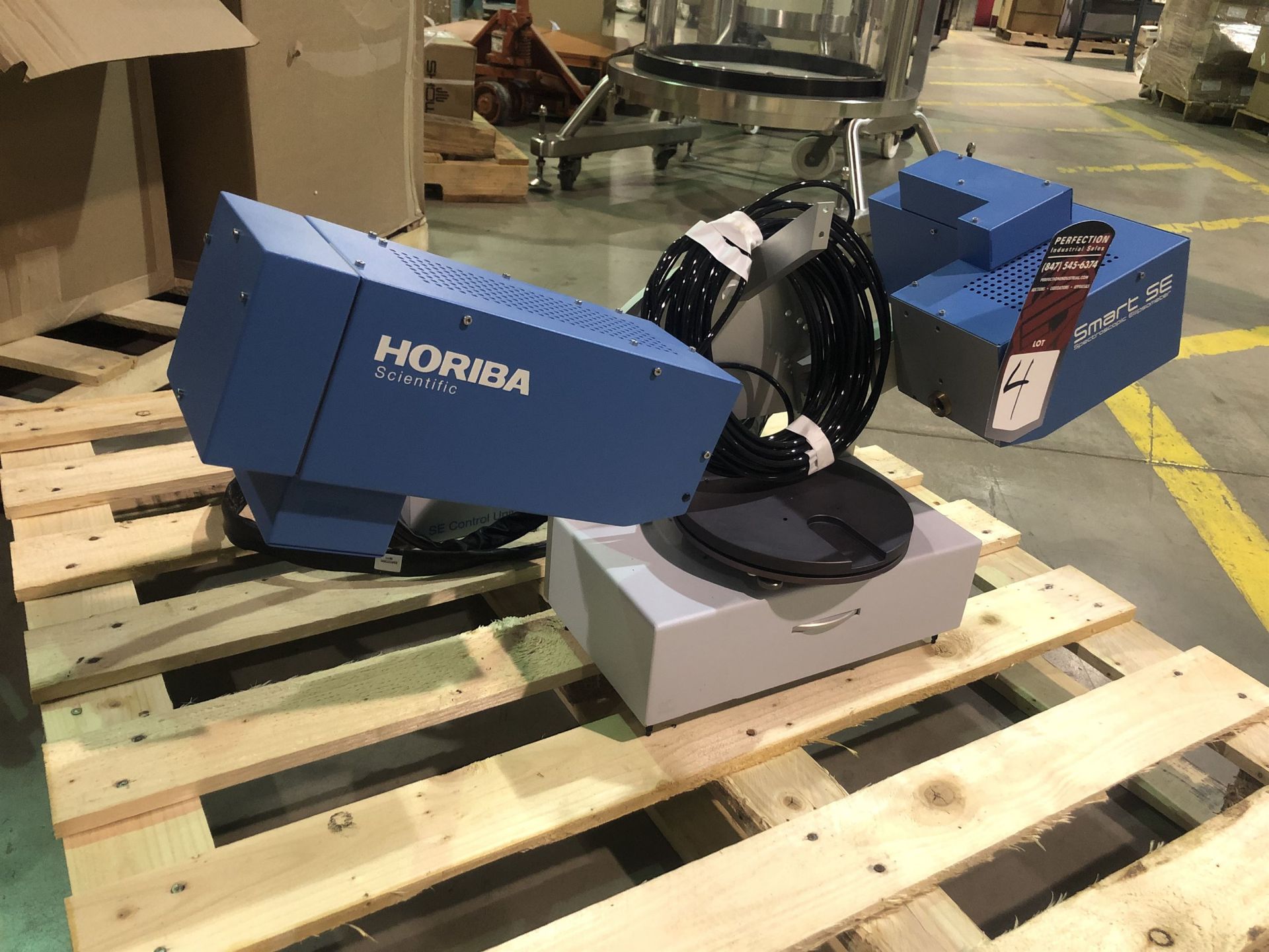 NEW HORIBA SMART SE Spectroscopic Ellipsometer, w/ Control Unit, s/n 1-2-0713/32094349, (No Power - Image 2 of 4