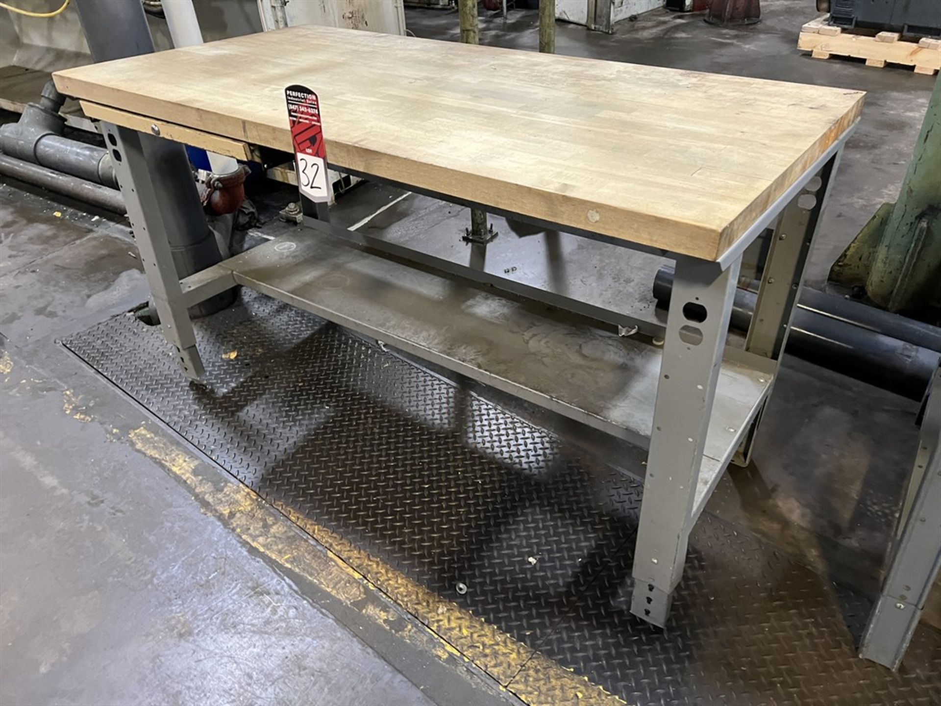 Wood Top Work Bench, 30" x 60"