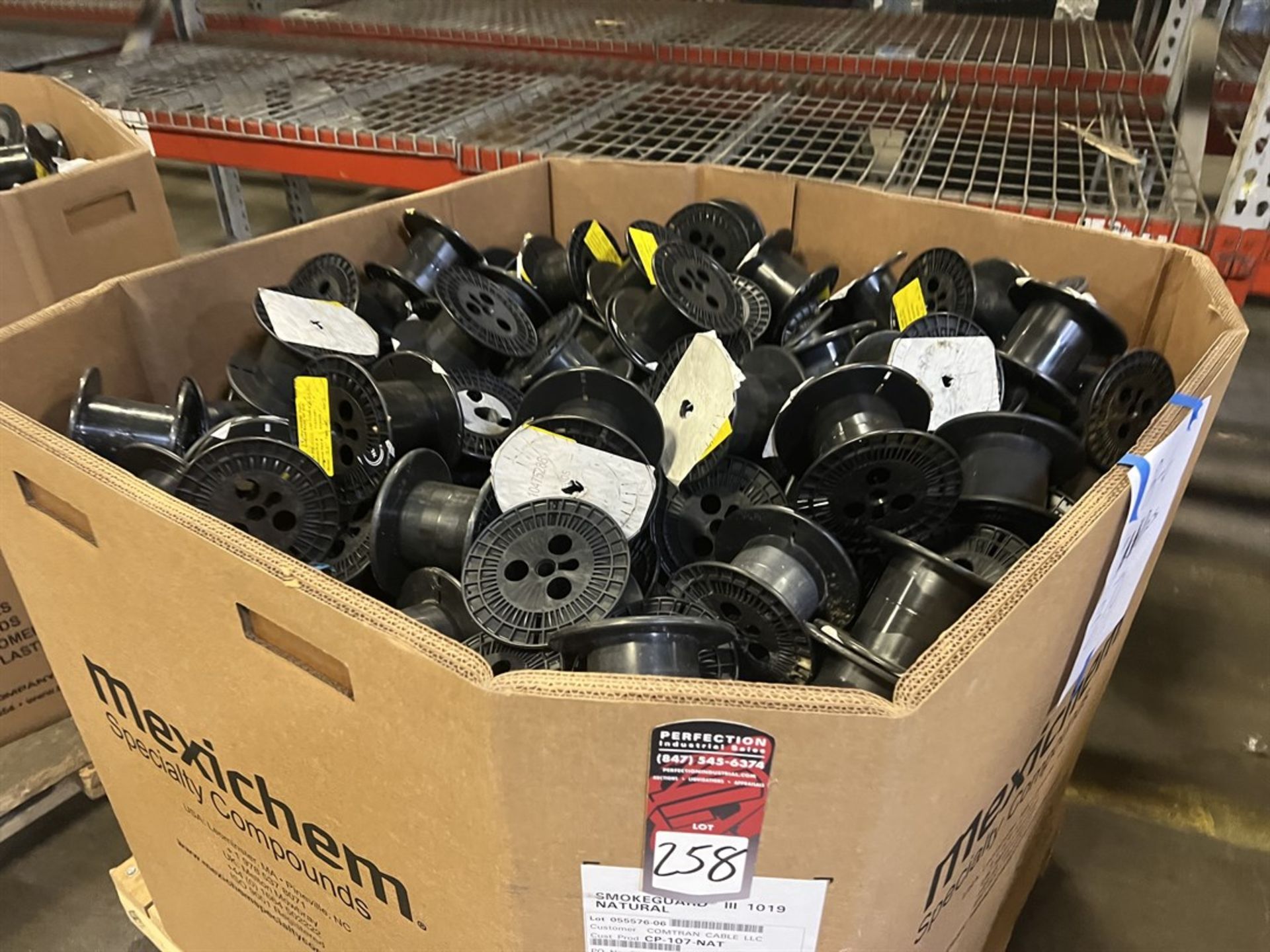 Lot of (370) R-6 6" Reels - Image 2 of 2