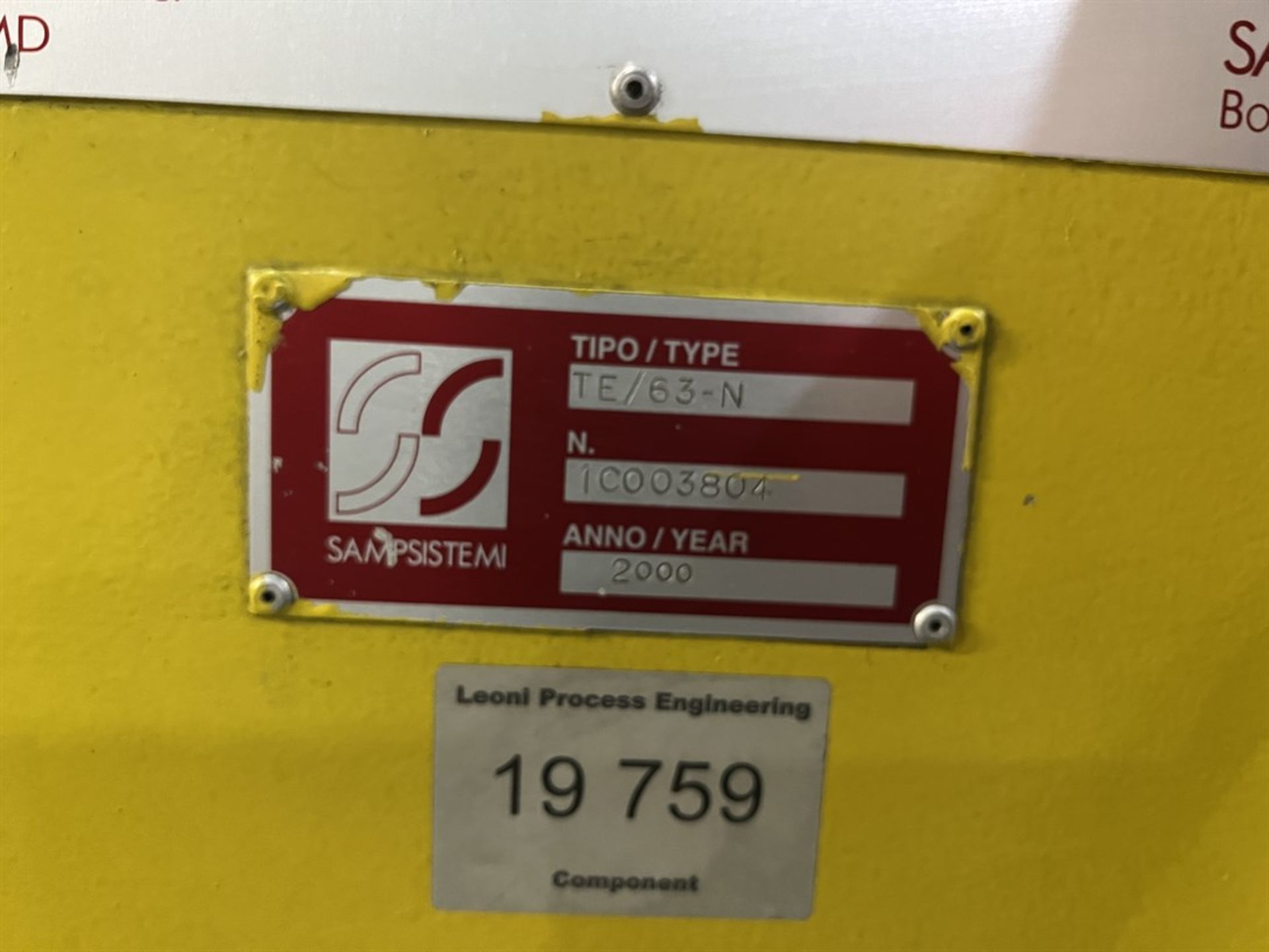 2000 SAMP MT6 Multiwire Drawing Line, w/ MT6N 8+8.37 16 Wire Drawer, s/n 1A003801, Annealer, (2) - Image 16 of 19