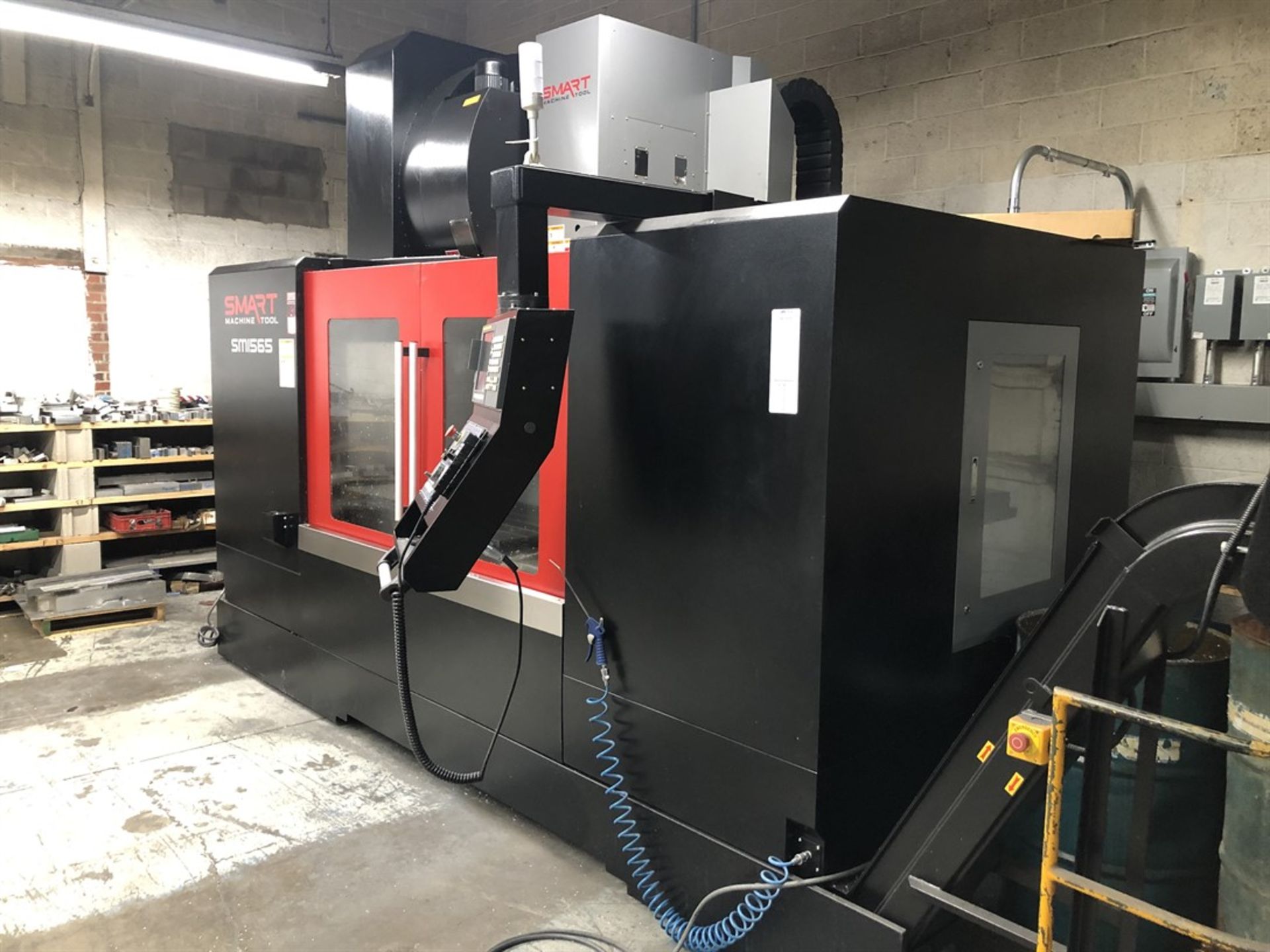 2018 SMART SM1565 Vertical Machining Center, s/n 18003, Fanuc 0i-MF Control, 25-1/2” x 63” Table, - Image 2 of 8