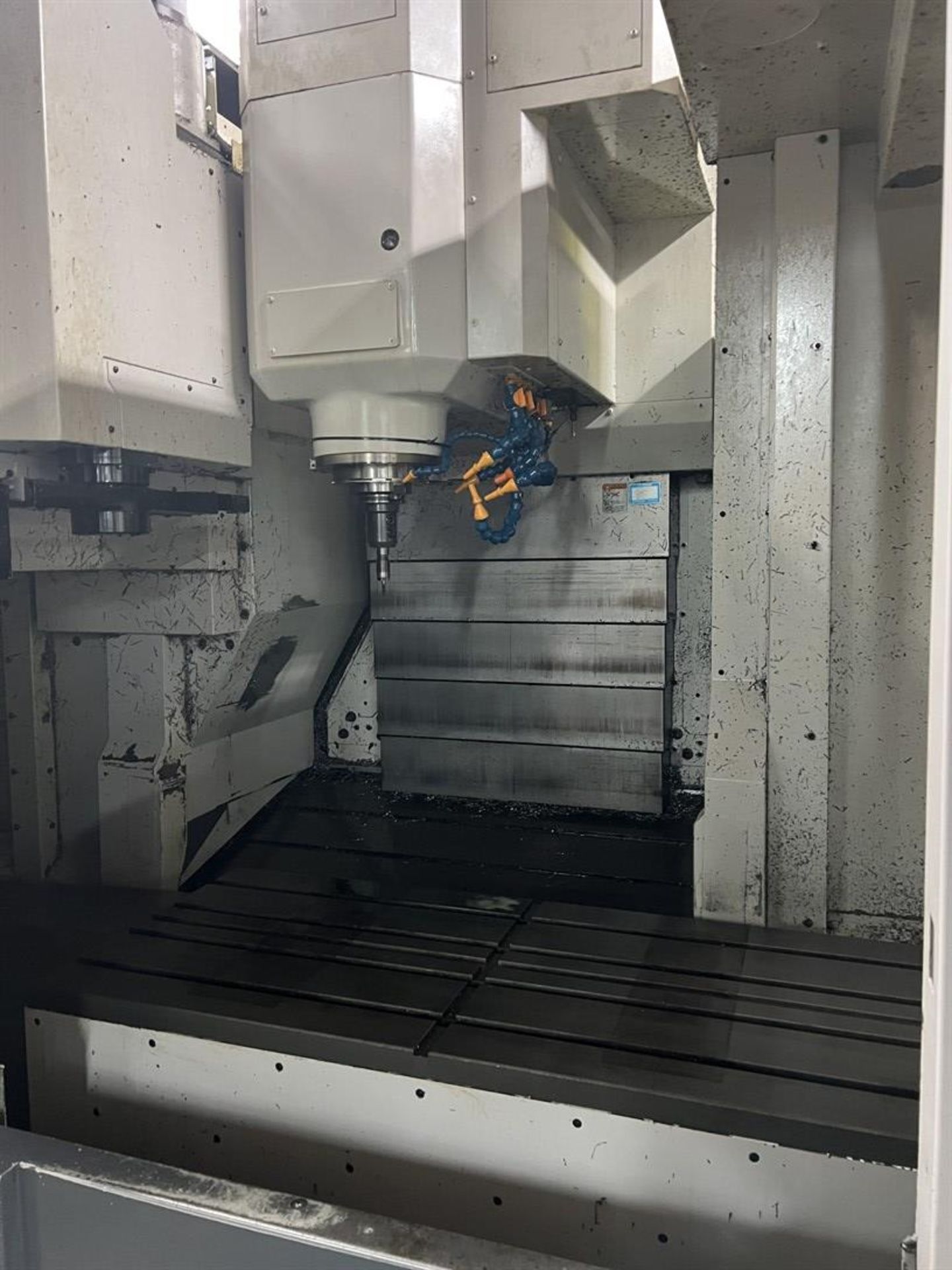 2008 OKUMA MA-550VB Vertical Machining Center, s/n 142809, OSP-P200M Control, 22” x 51” Table, - Image 4 of 12